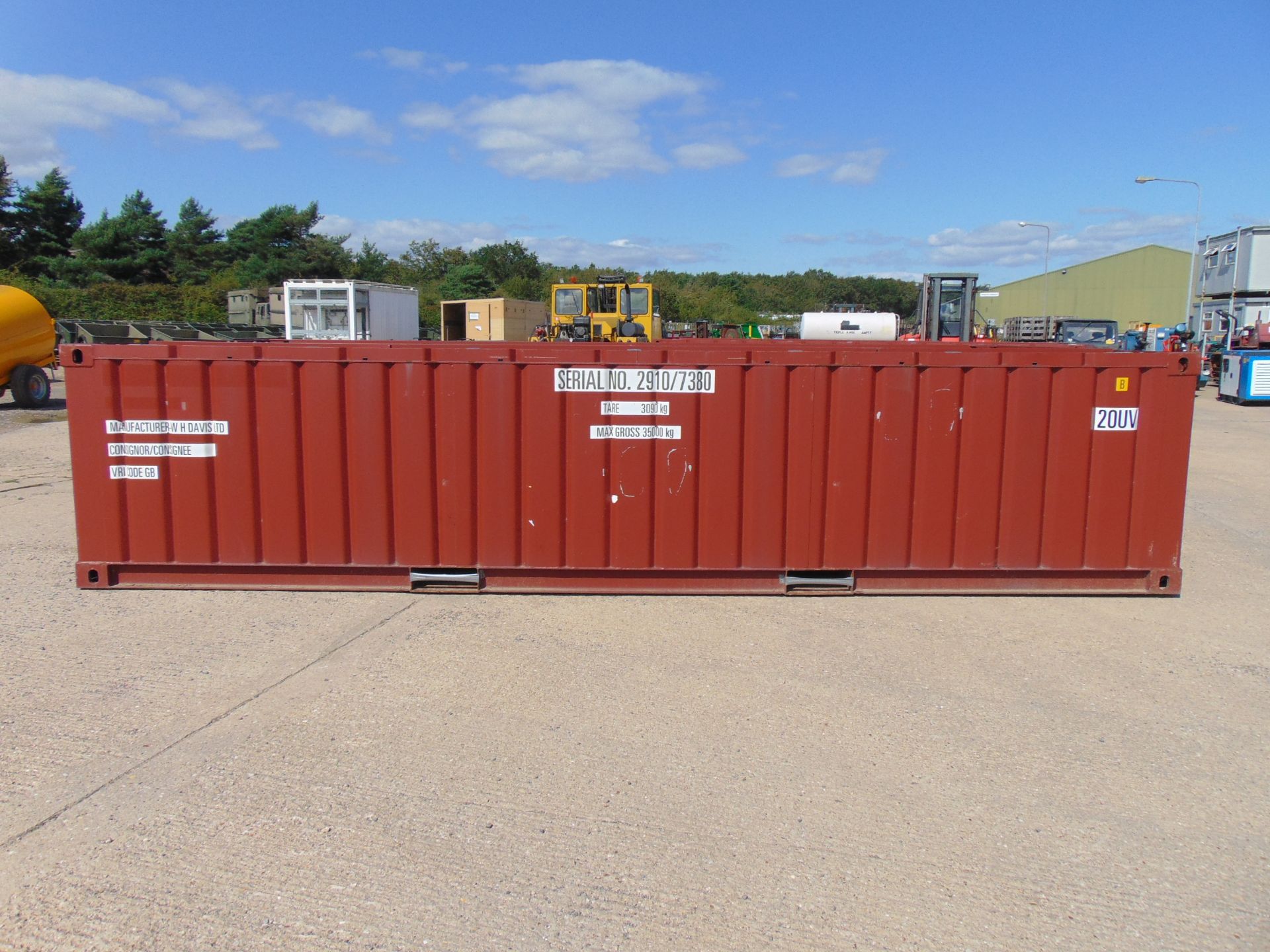 Half Height 20ft ISO Shipping Container - Image 2 of 11