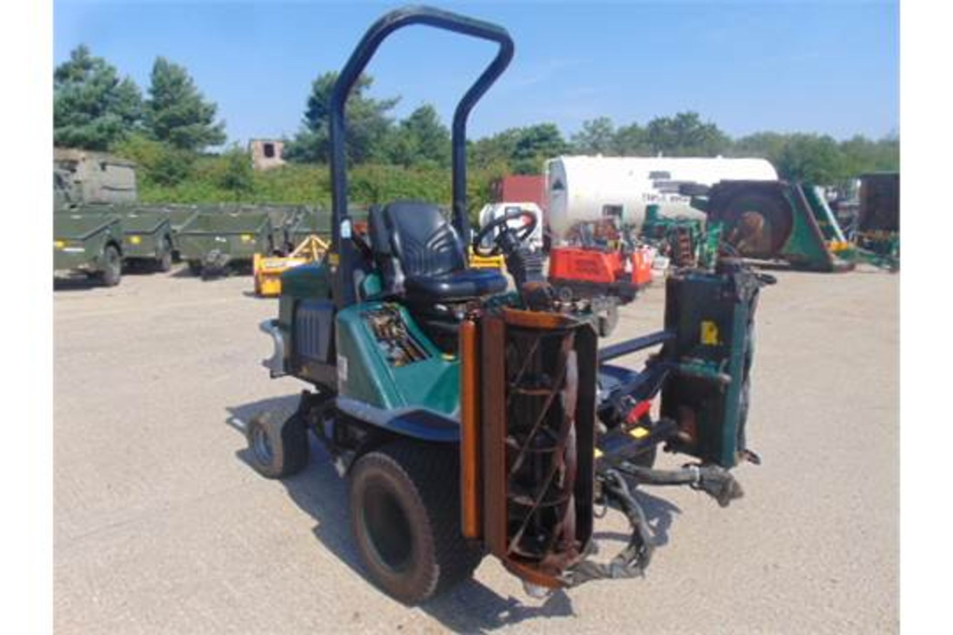 Hayter LT322 Triple Gang Ride on Mower Council Owned