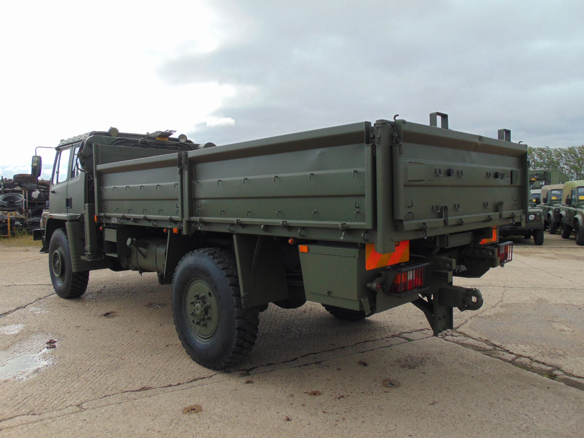 Leyland DAF 4X4 Truck complete with Atlas Crane - Image 9 of 25