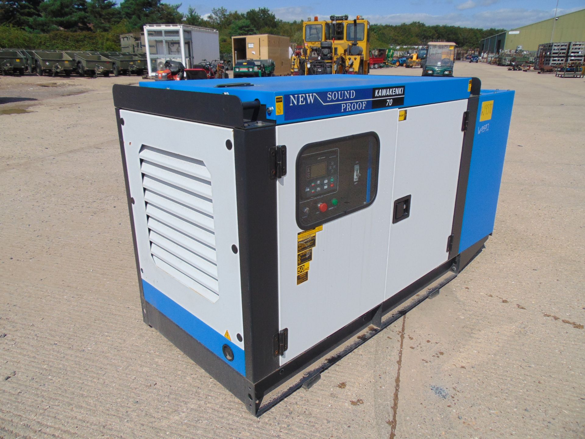 UNISSUED 70 KVA 3 Phase Silent Diesel Generator Set - Image 2 of 15