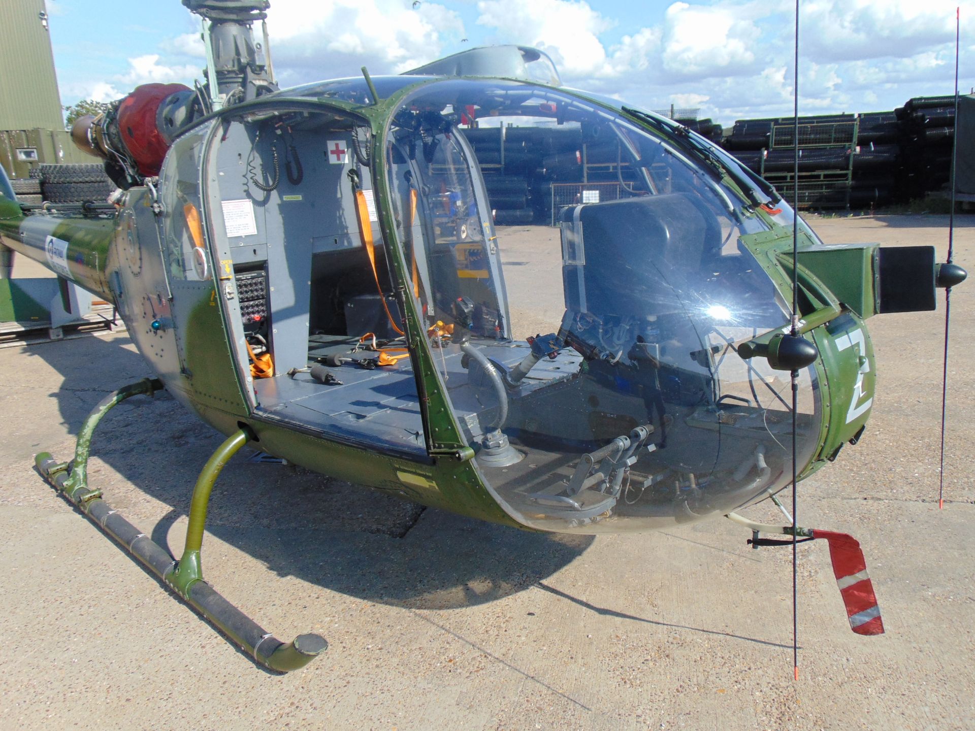 UK Ministry of Defence Training School Gazelle AH 1 Turbine Helicopter (TAIL NUMBER XW899) - Image 30 of 47