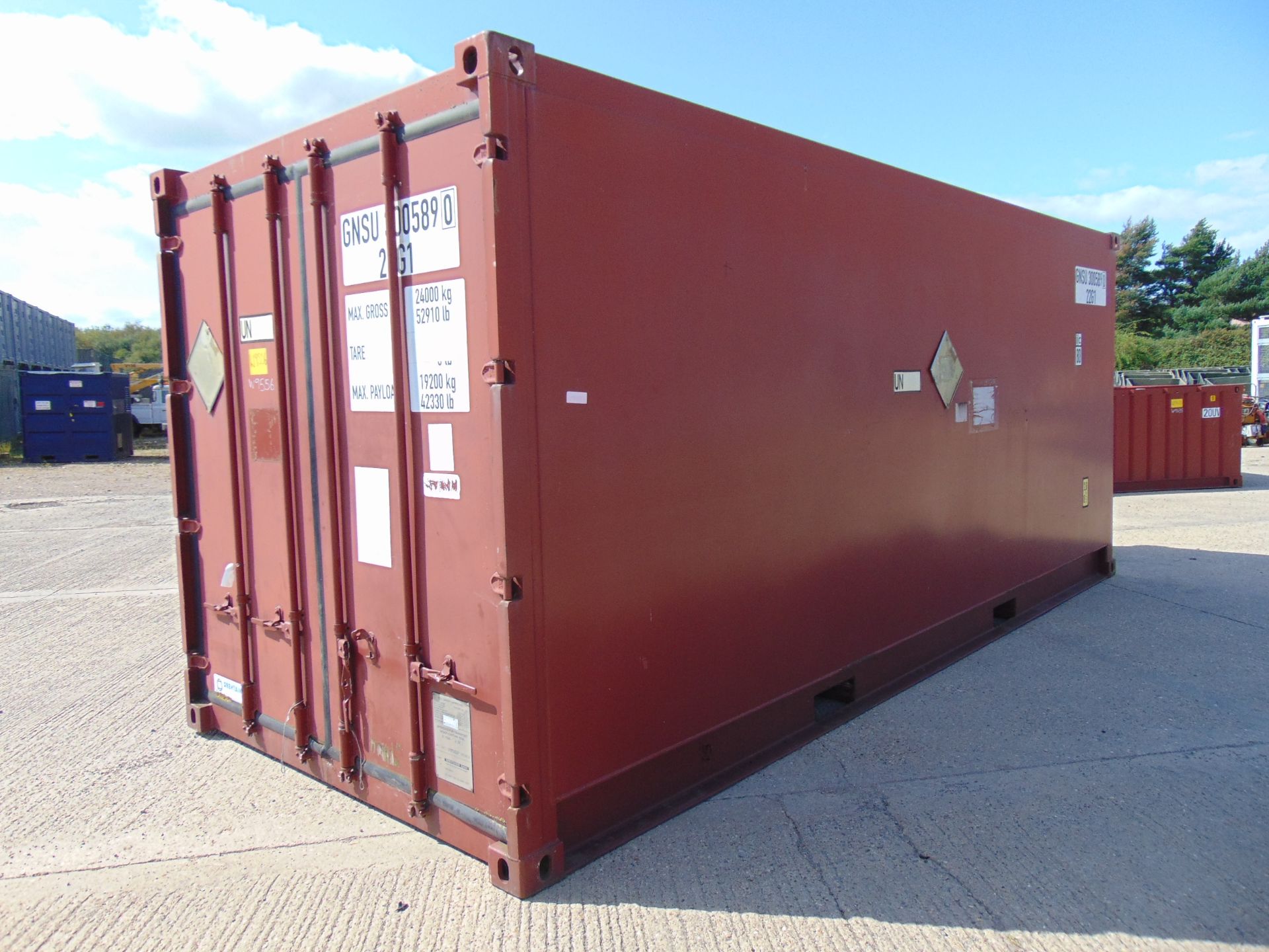 Drehtainer 20ft ISO Shipping Container - Image 3 of 18