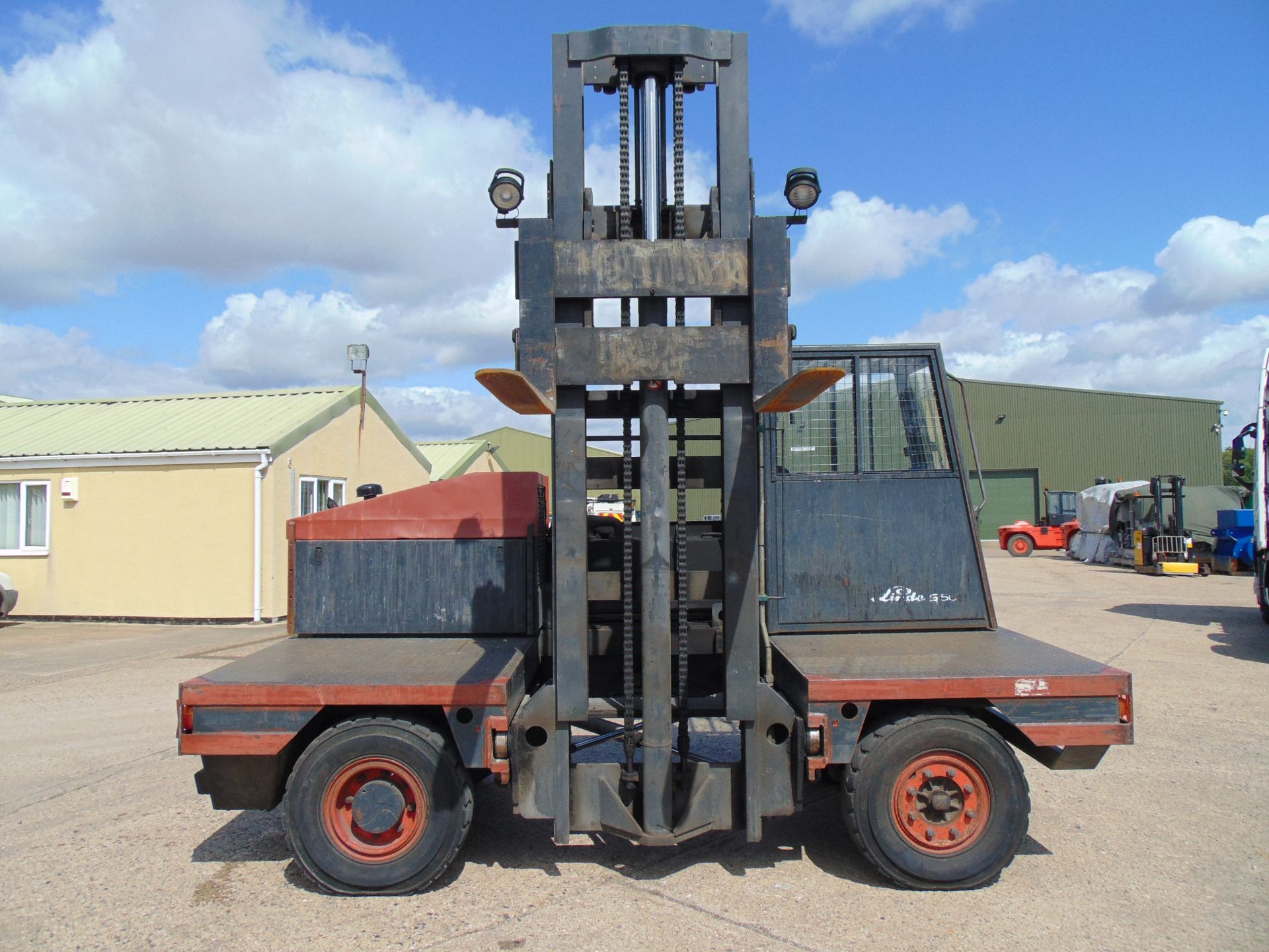 Linde S50 Sideloader Diesel Forklift