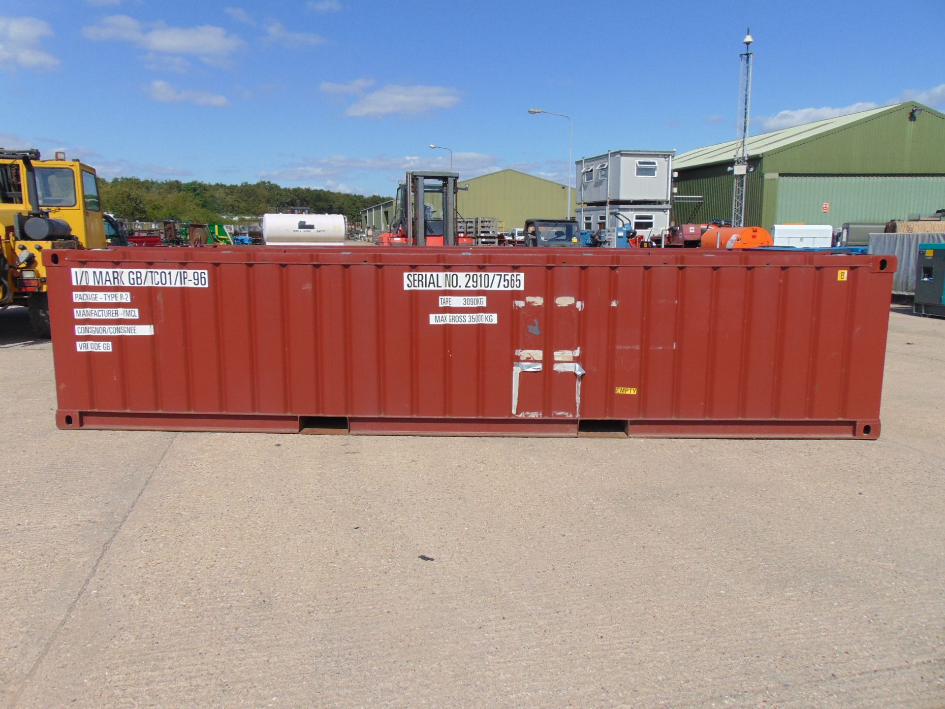 Half Height 20ft ISO Shipping Container - Image 2 of 13