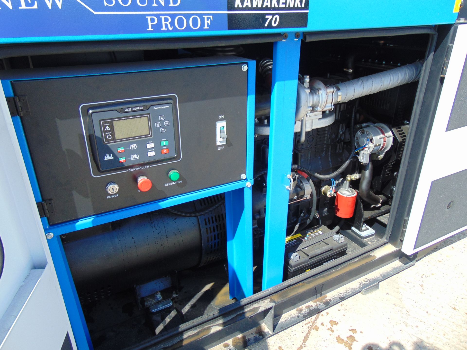 UNISSUED 70 KVA 3 Phase Silent Diesel Generator Set - Image 11 of 15