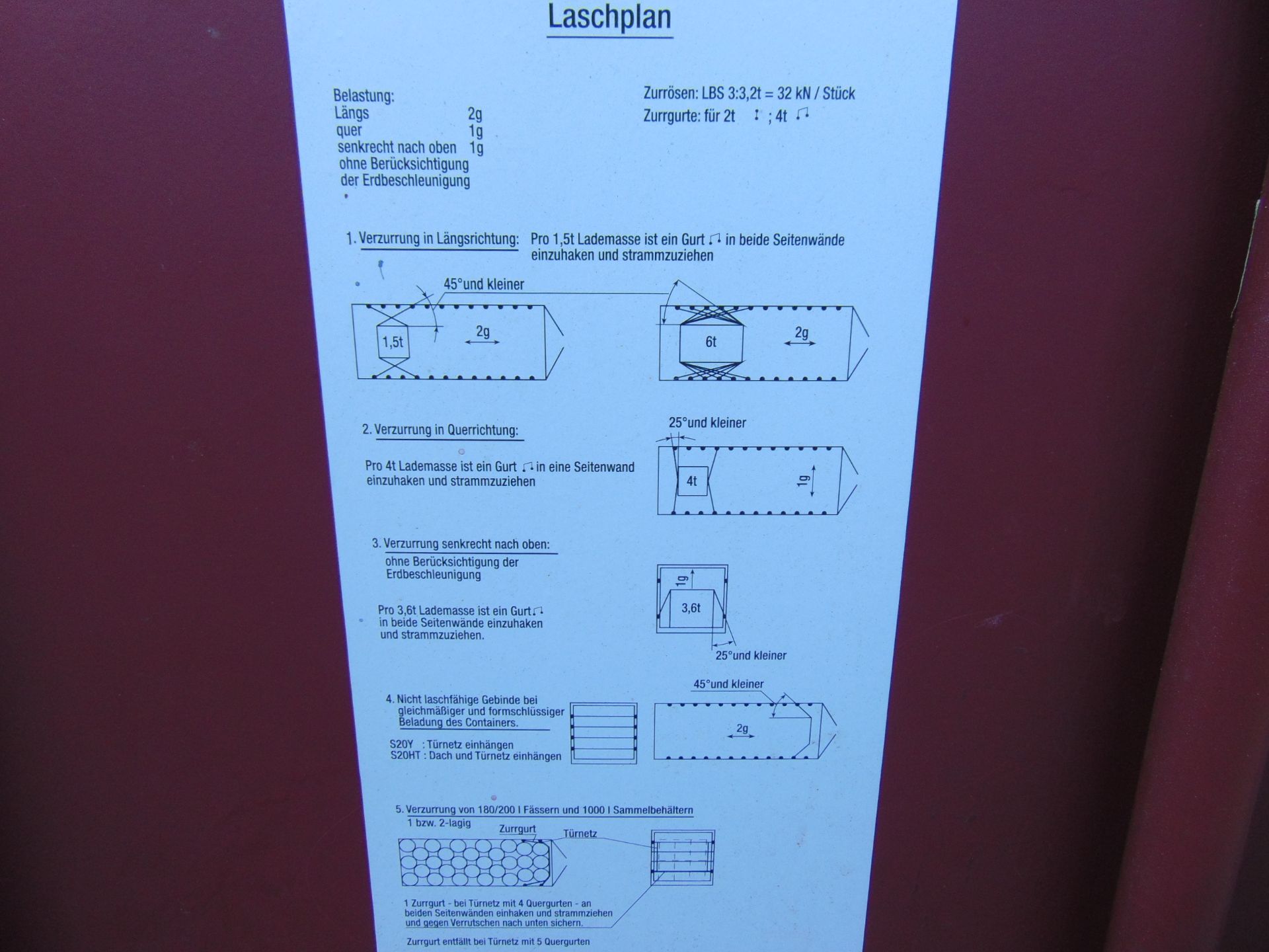 20ft ISO Shipping Container Open-top-variant with Swiveling Rooftop Crossbeam - Image 17 of 18