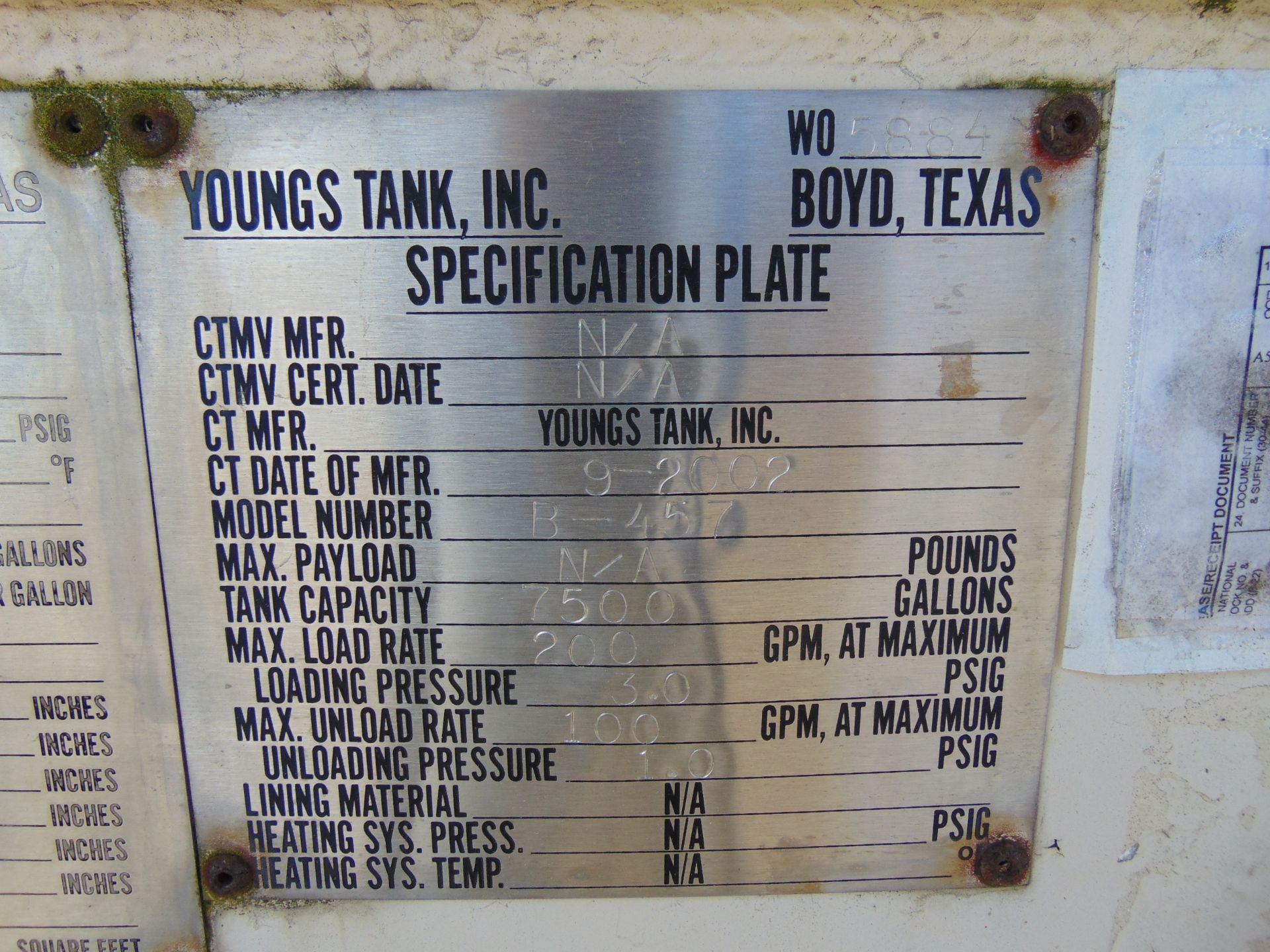 Youngs 7500 Gallon Aluminium Fuel Tank - Image 8 of 9