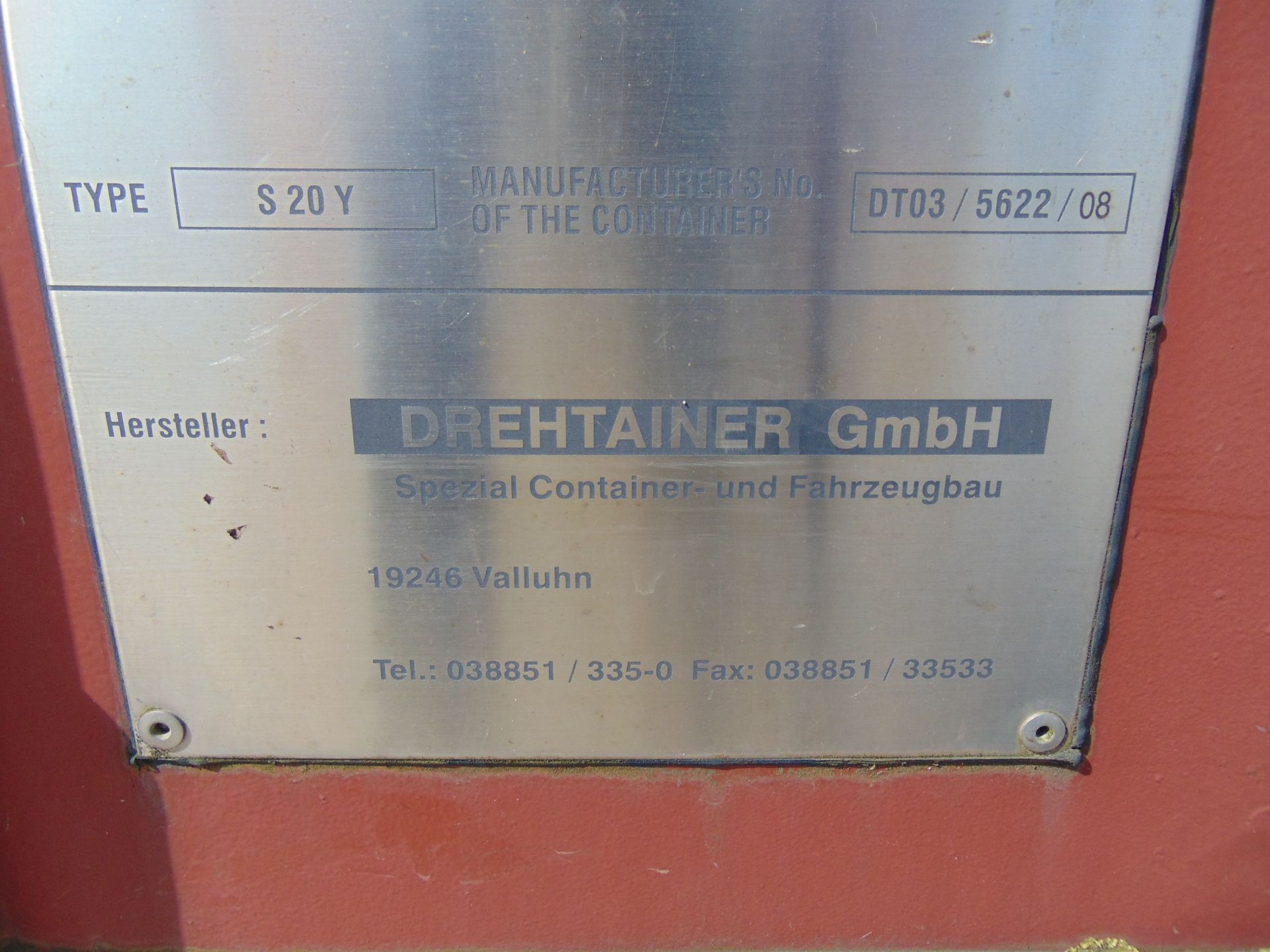 Drehtainer 20ft ISO Shipping Container - Image 18 of 18