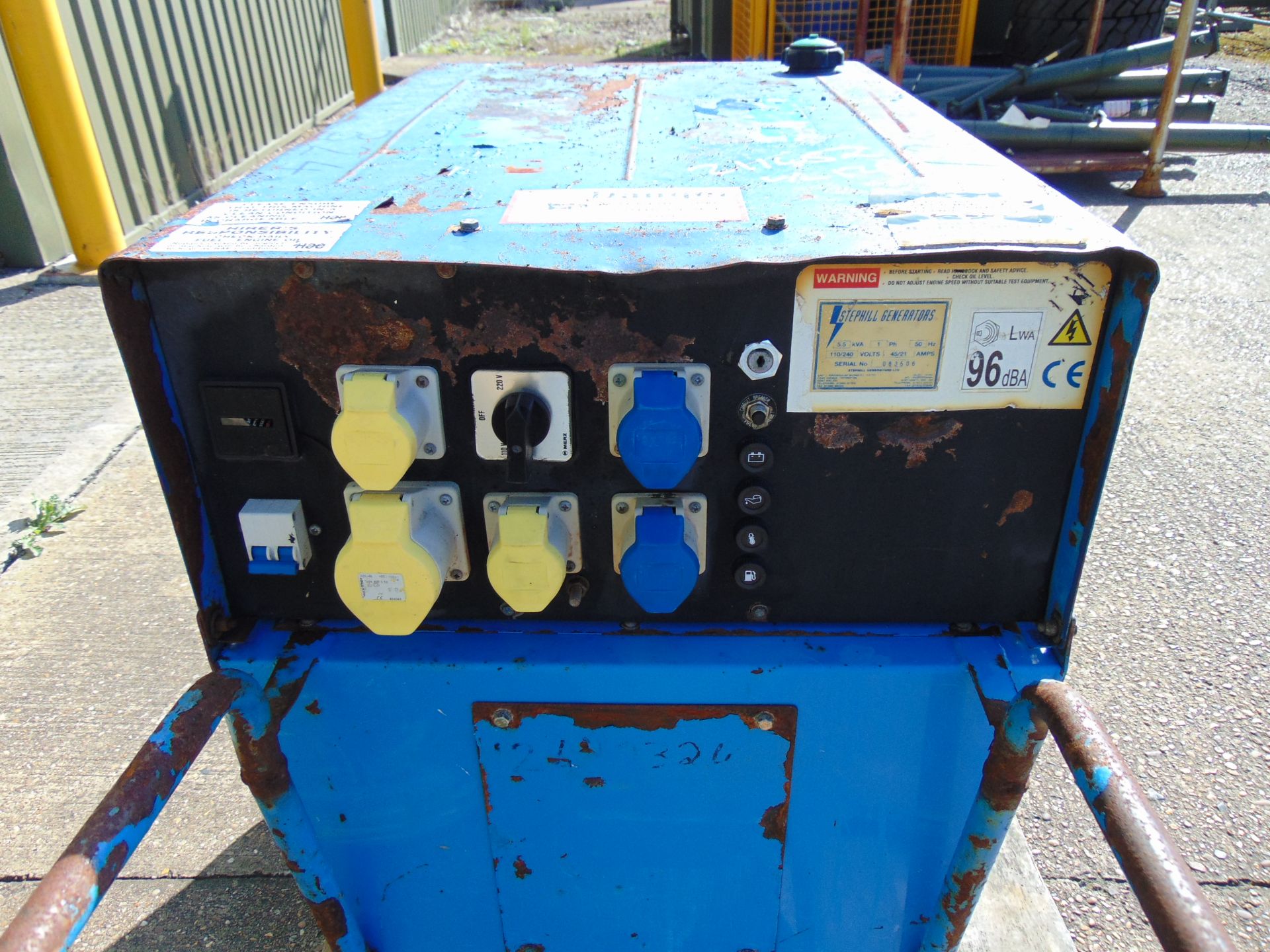 Stephill 5.5 KVA Diesel Generator Set - Image 5 of 9