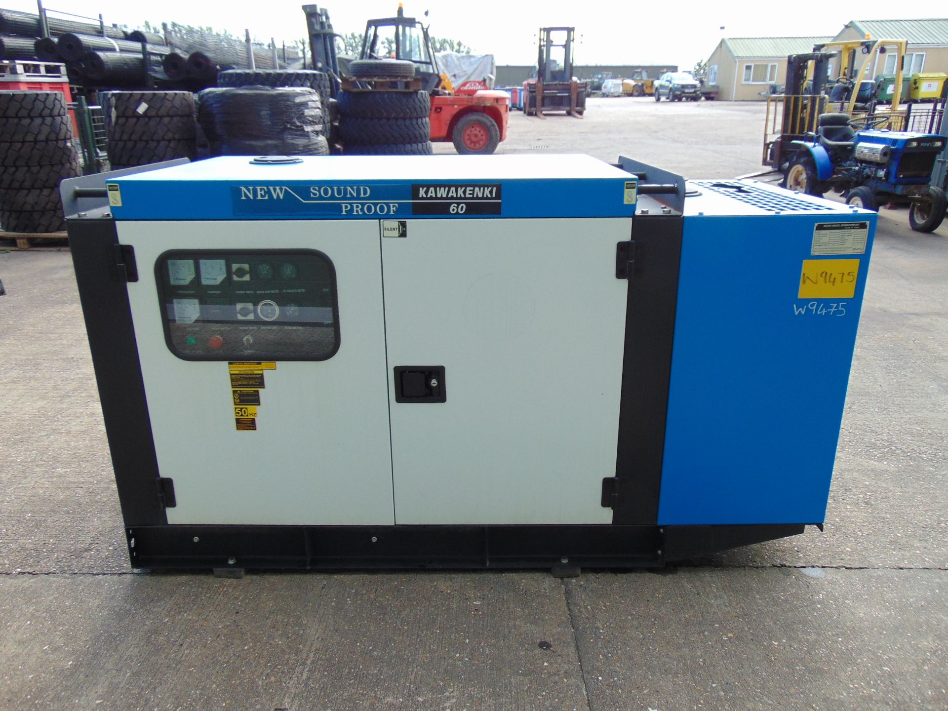 UNISSUED 60 KVA 3 Phase Silent Diesel Generator Set - Image 5 of 16