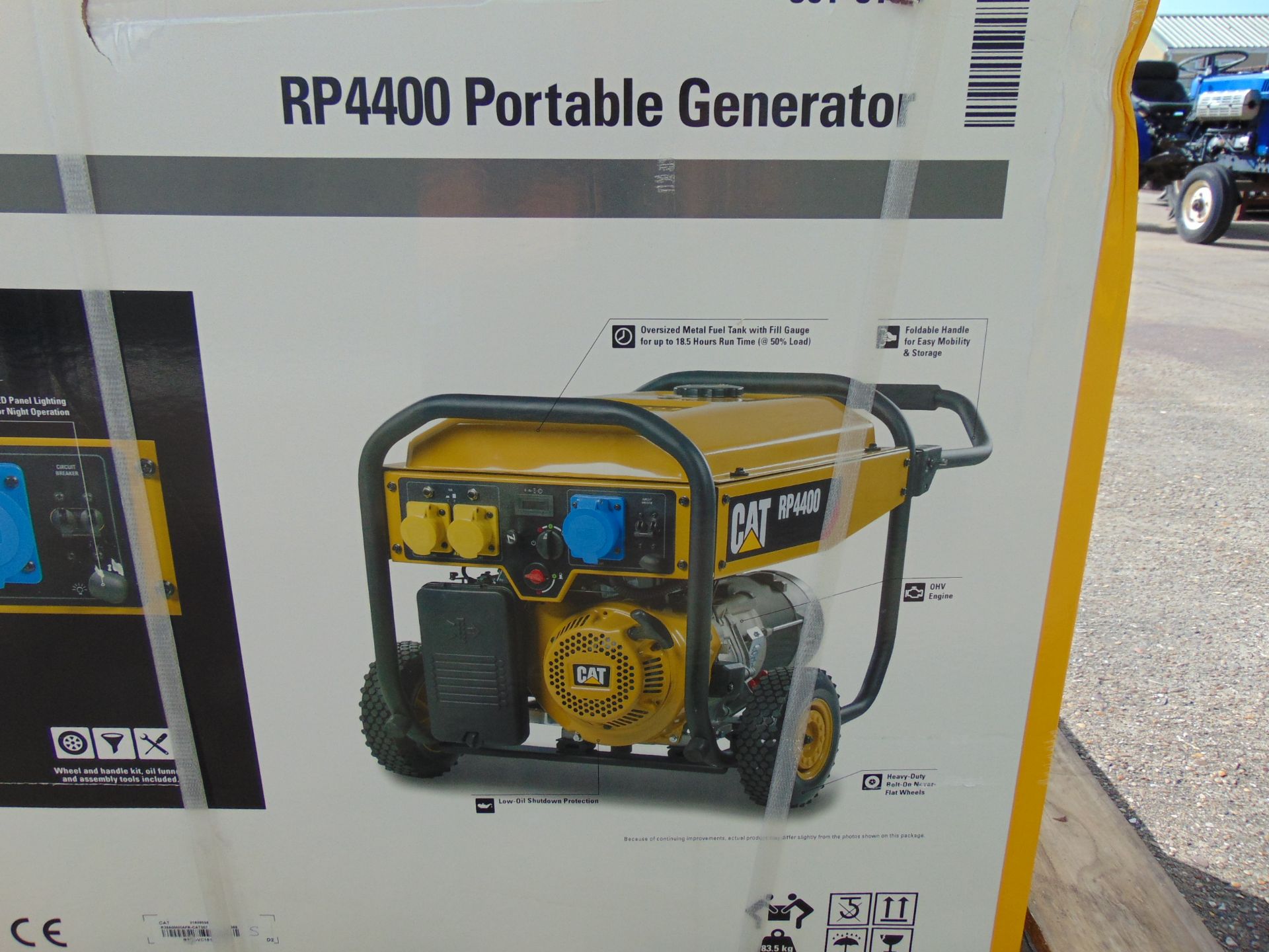 QTY 2 x UNISSUED Caterpillar RP4400 Industrial Petrol Generator Sets - Image 7 of 17