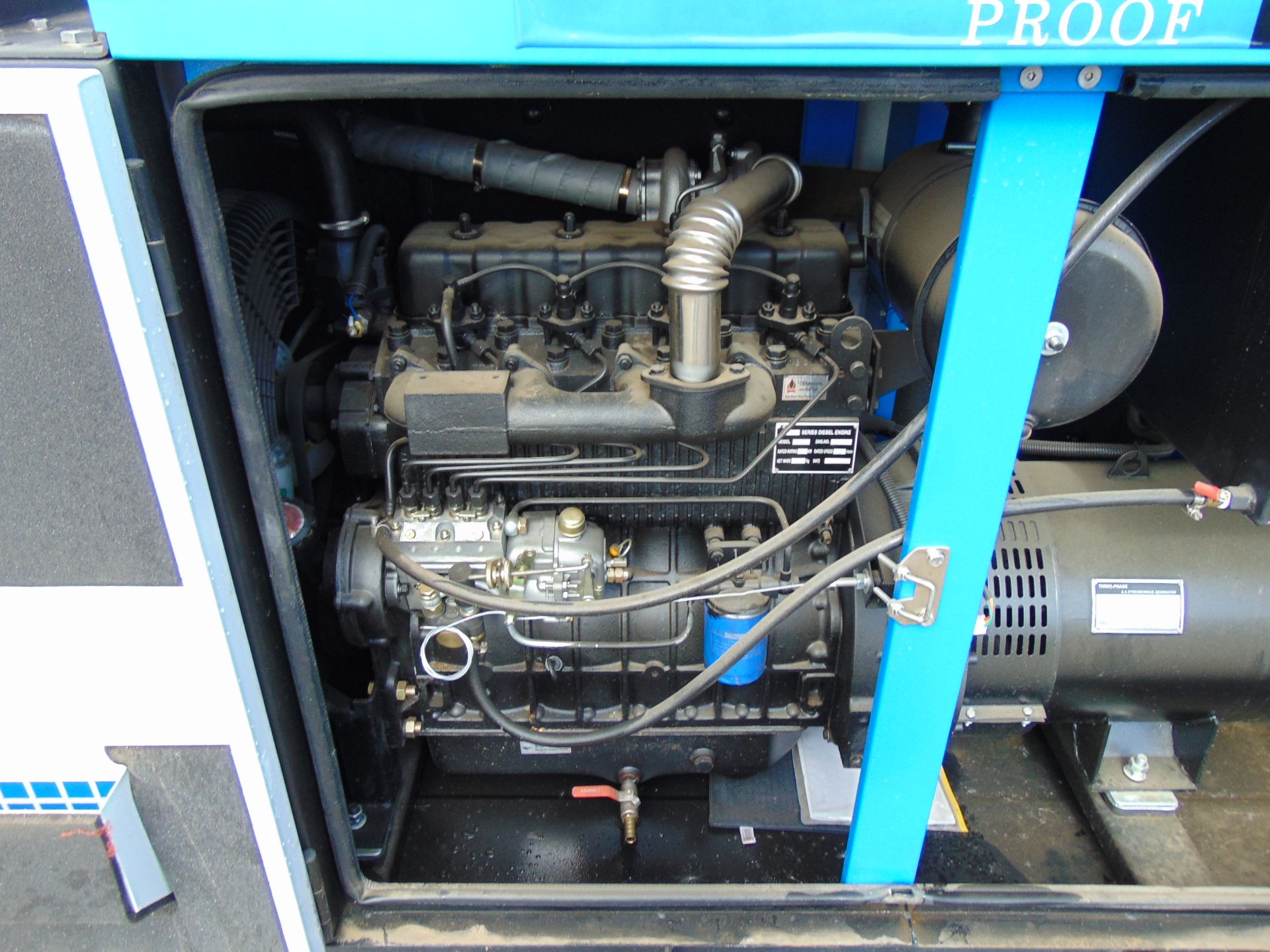 UNISSUED 60 KVA 3 Phase Silent Diesel Generator Set - Image 8 of 16