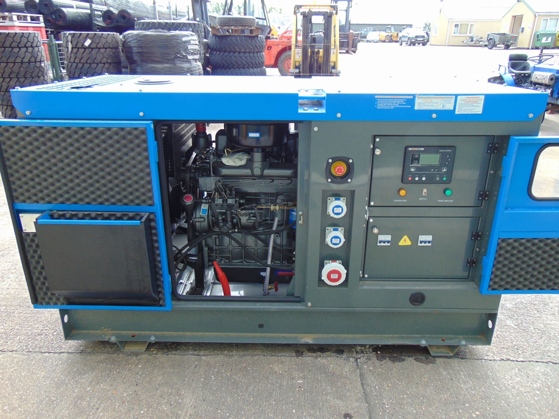UNISSUED 50 KVA 3 Phase Silent Diesel Generator Set - Image 11 of 19