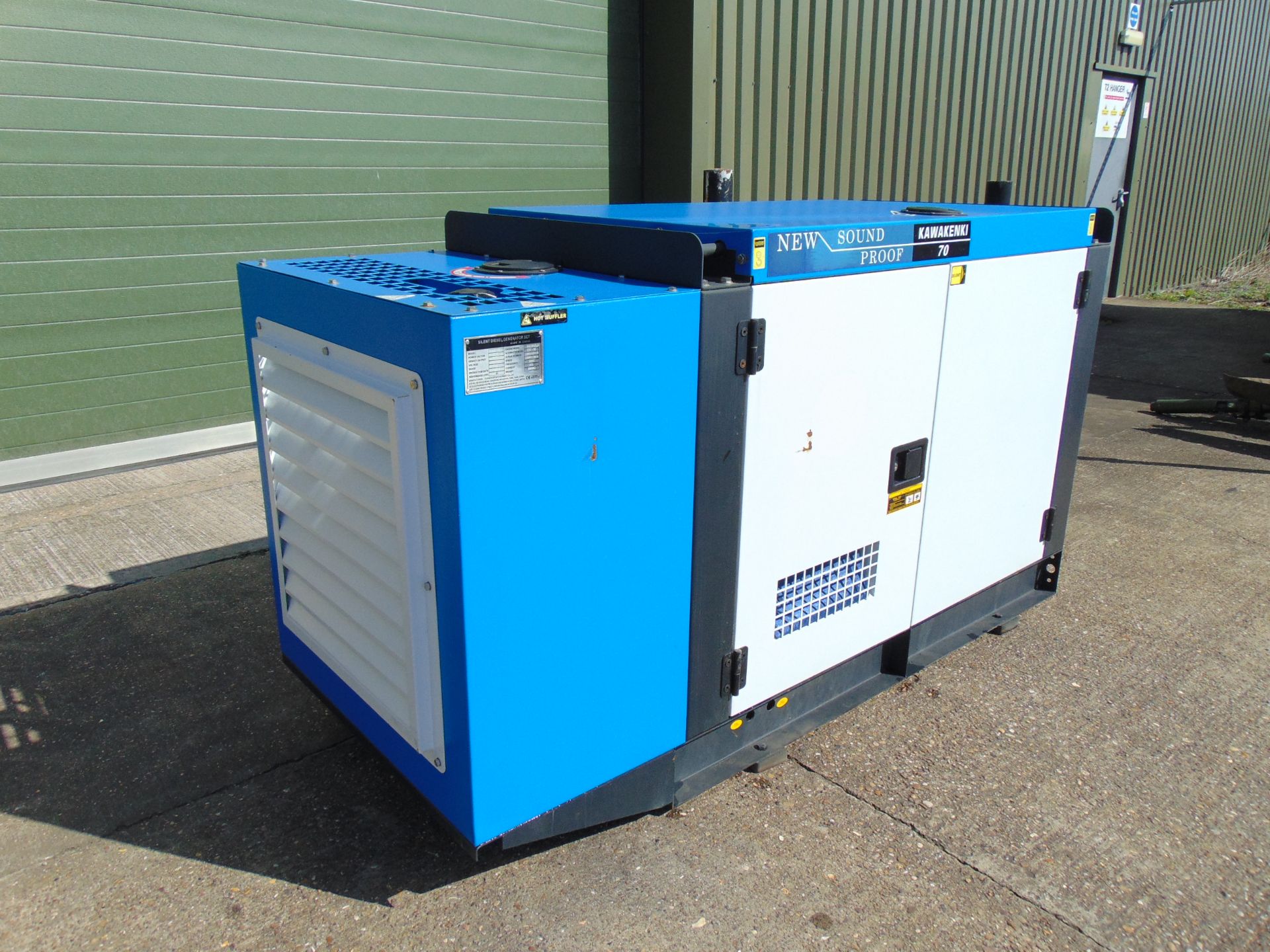 UNISSUED 70 KVA 3 Phase Silent Diesel Generator Set - Image 2 of 17