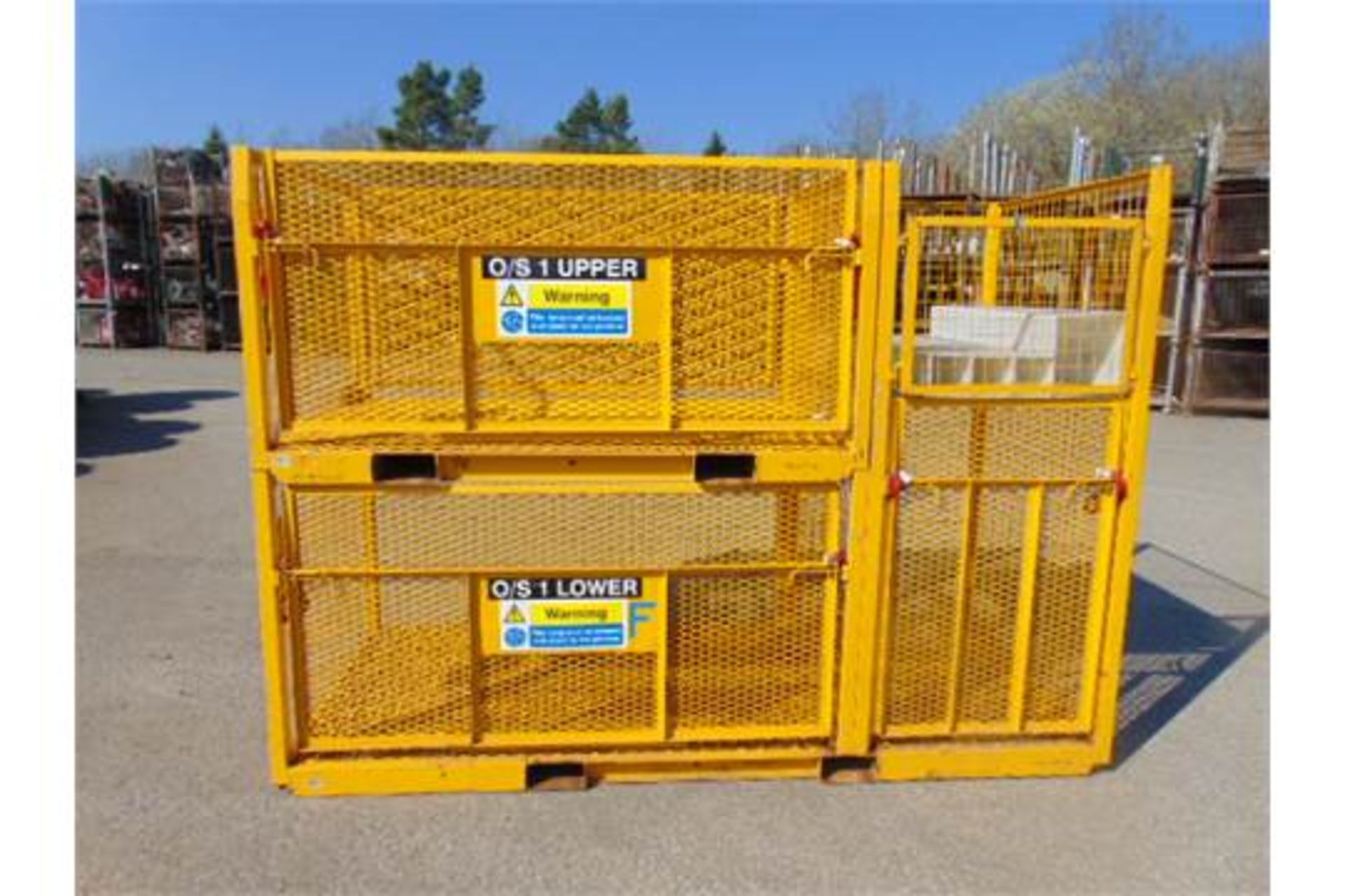 Drop Side Cage Pallet / Triple Stillage Assy - Image 2 of 18