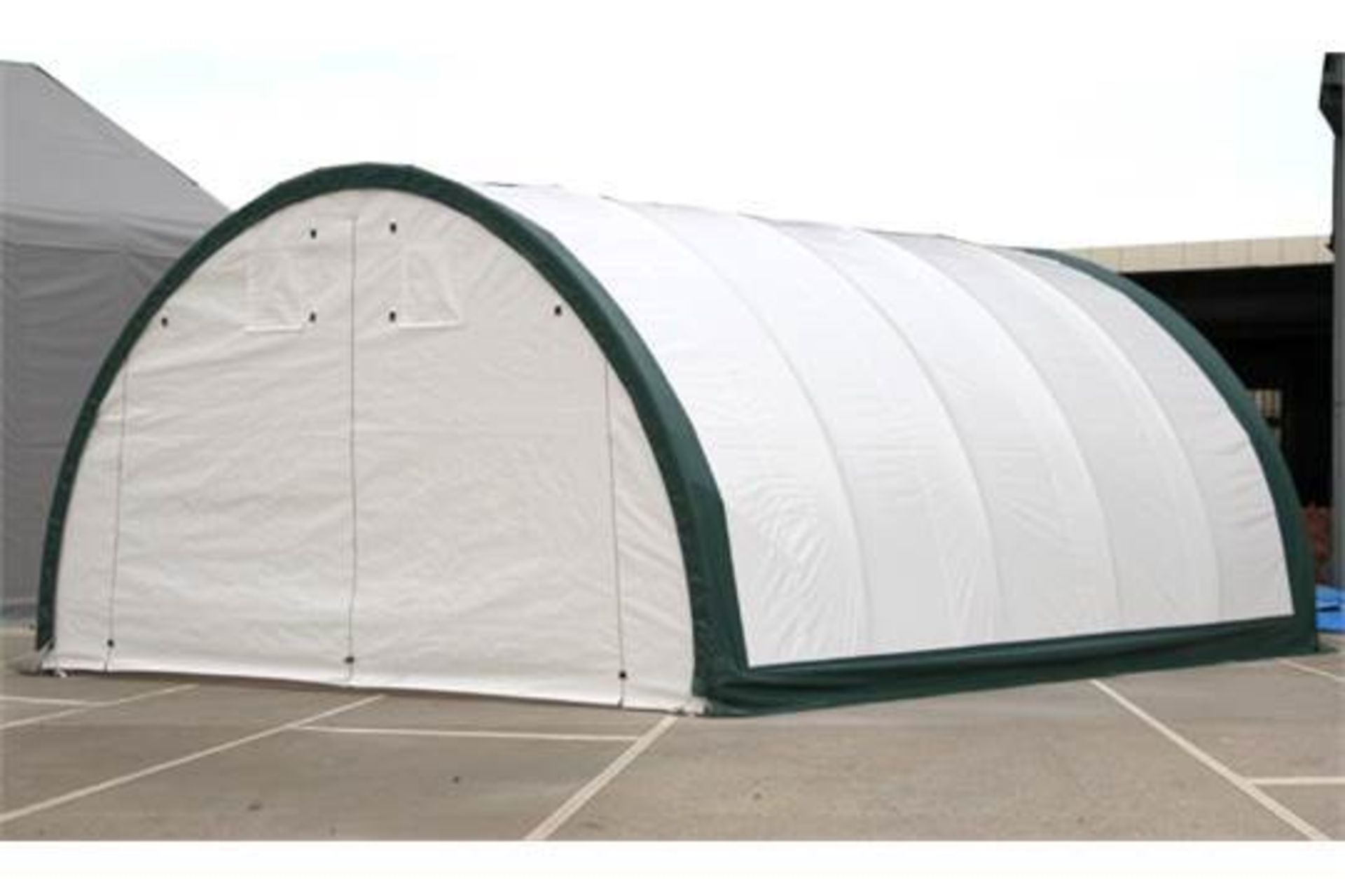 Heavy Duty Storage Shelter 20'W x 30'L x 12' H P/No 203012R