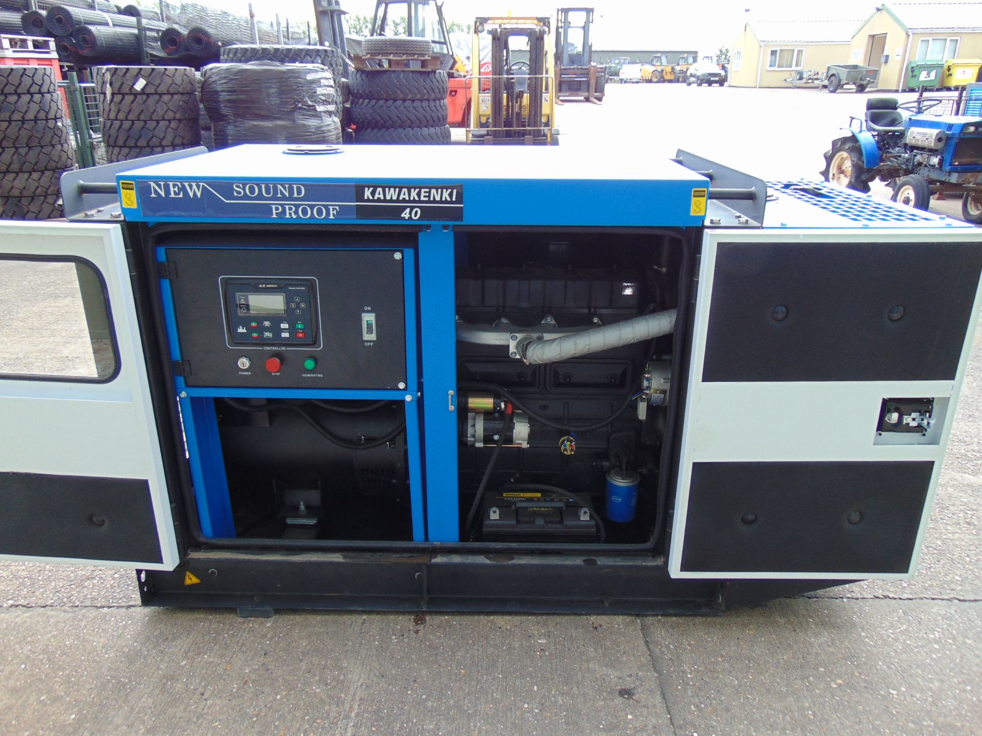 UNISSUED 40 KVA 3 Phase Silent Diesel Generator Set - Image 13 of 21