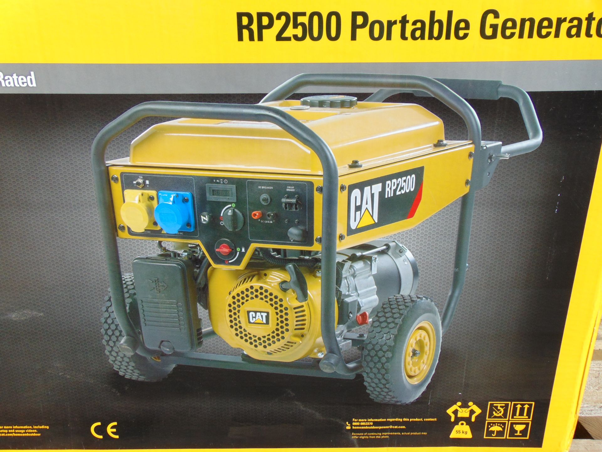 UNISSUED Caterpillar RP2500 Industrial Petrol Generator - Image 3 of 14