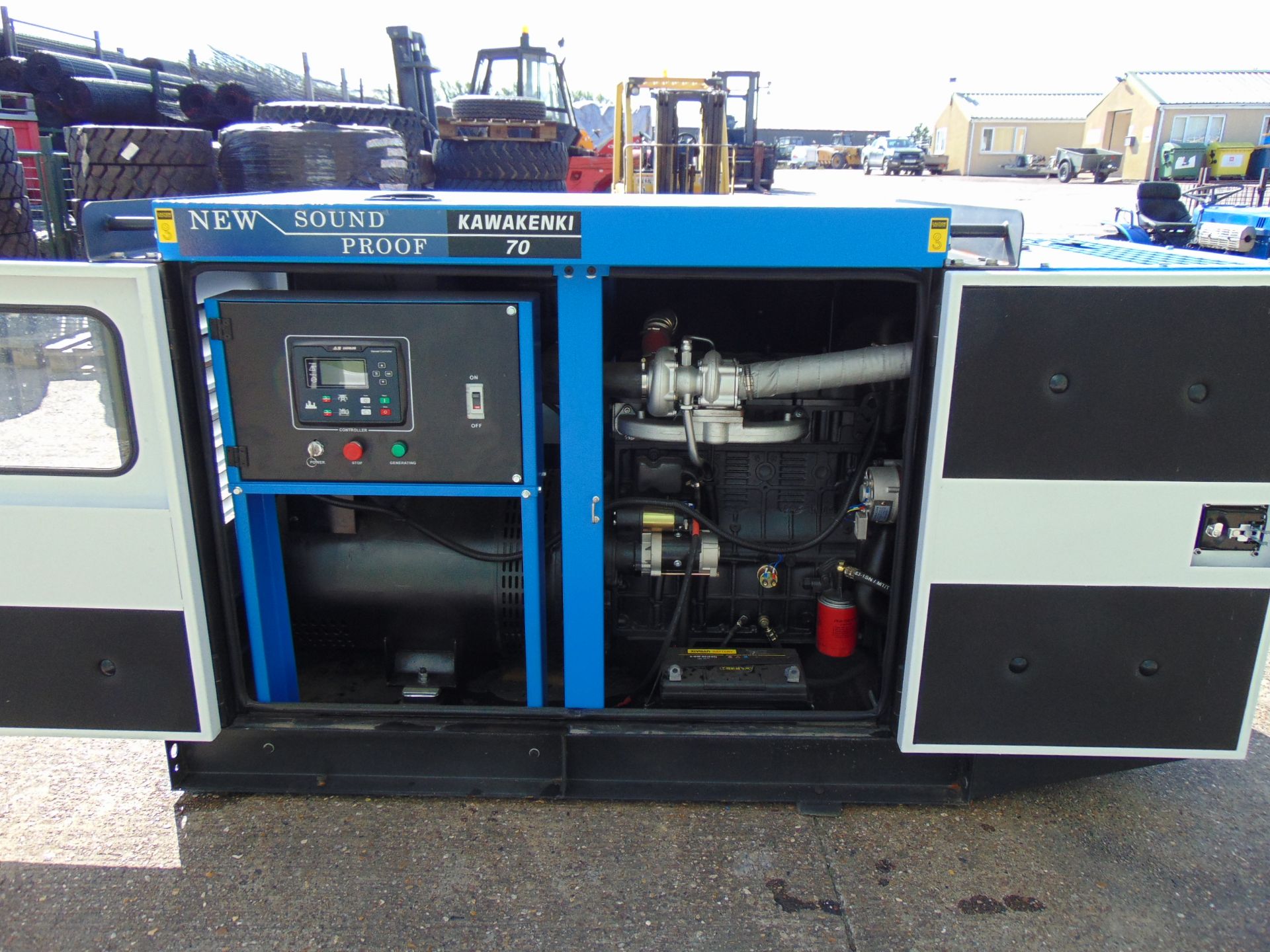 UNISSUED 70 KVA 3 Phase Silent Diesel Generator Set - Image 11 of 17