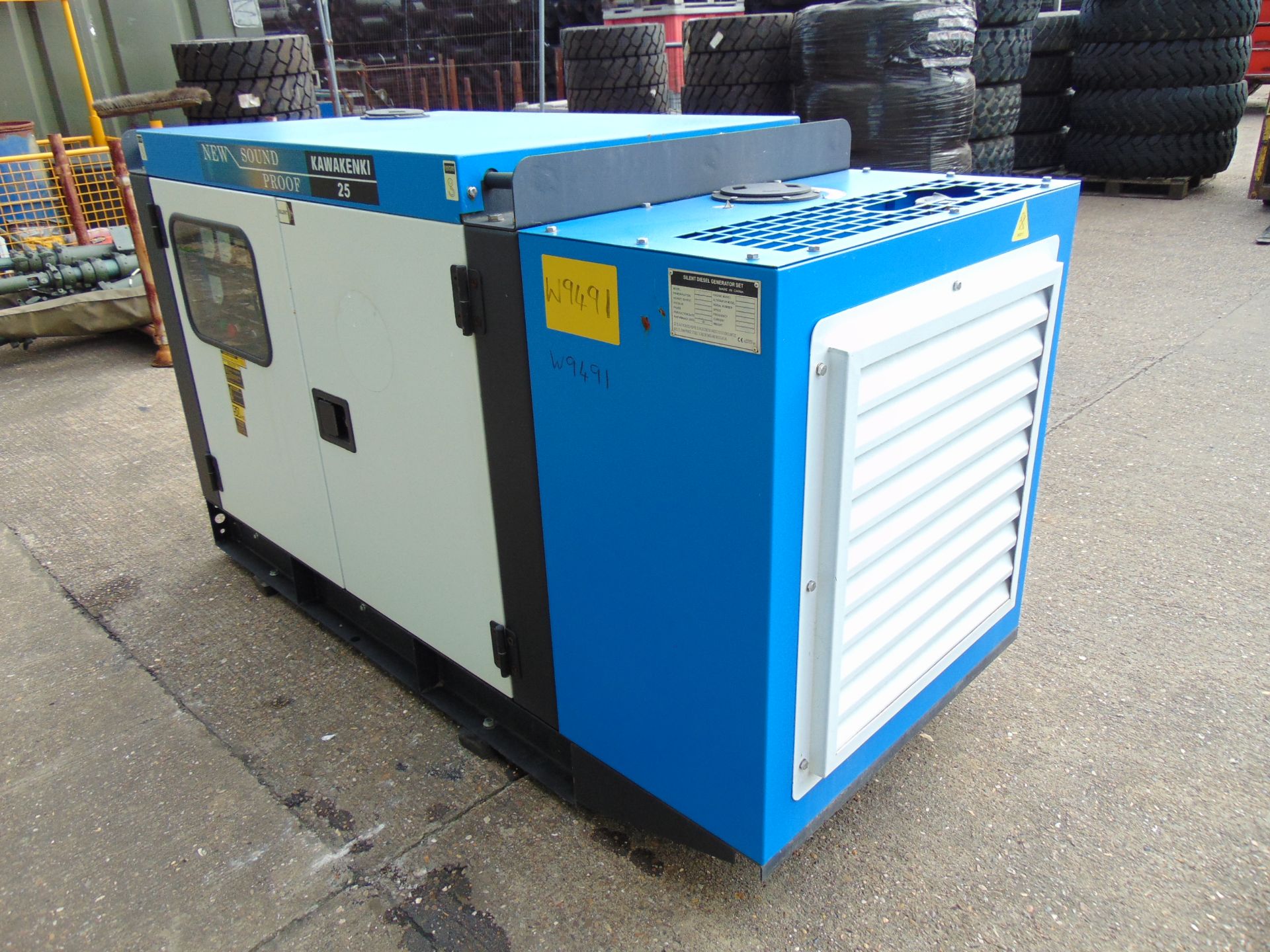 UNISSUED 25 KVA 3 Phase Silent Diesel Generator Set - Image 7 of 17