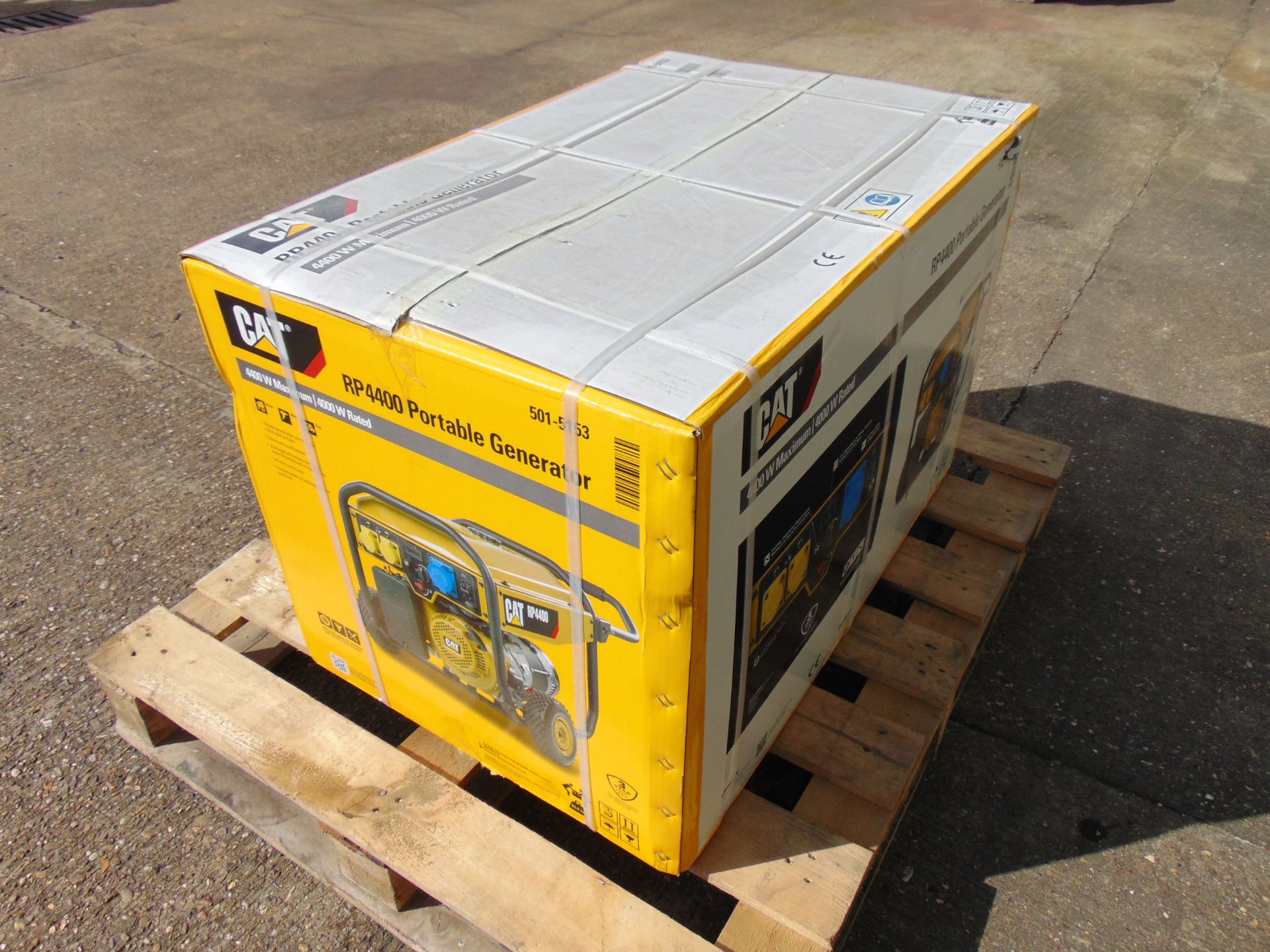 QTY 2 x UNISSUED Caterpillar RP4400 Industrial Petrol Generator Sets - Image 10 of 17