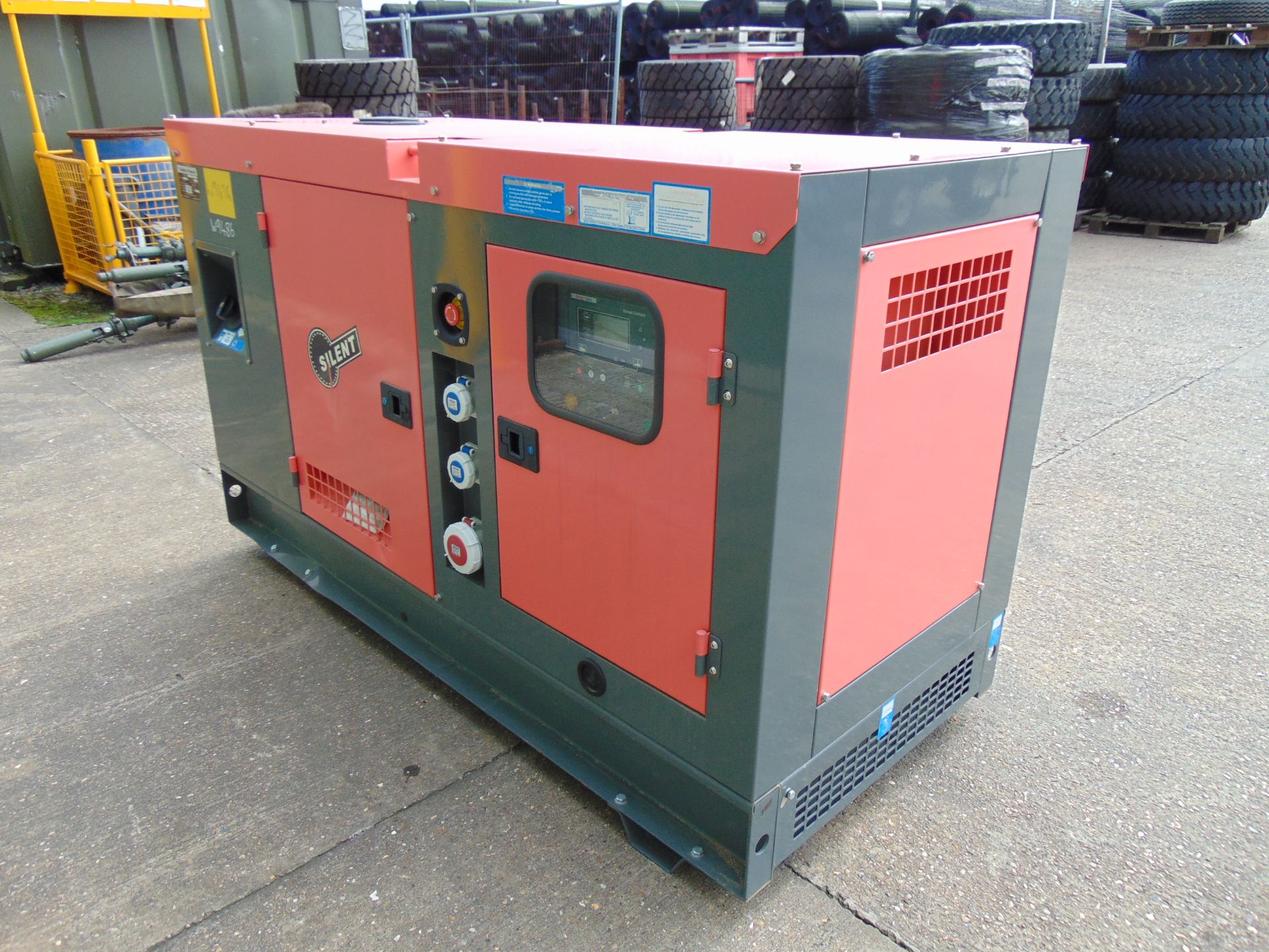 UNISSUED 50 KVA 3 Phase Silent Diesel Generator Set - Image 6 of 19