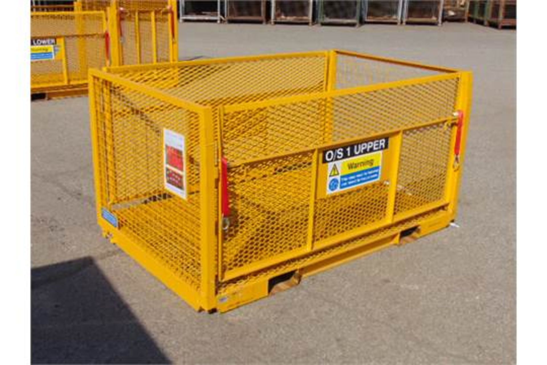 Drop Side Cage Pallet / Triple Stillage Assy - Image 14 of 18