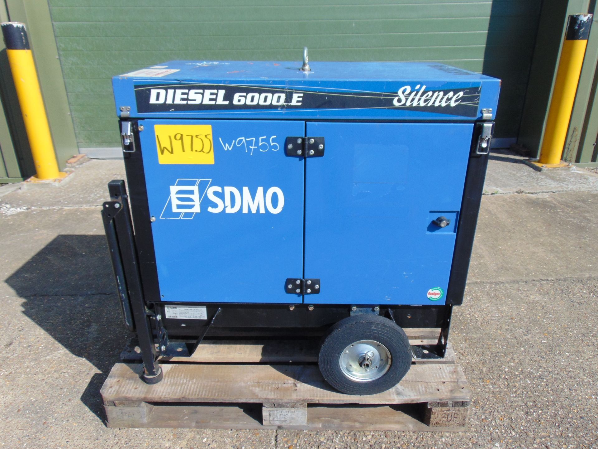 SDMO 6000E 6 KVA Electric Start Silent Diesel Generator Set