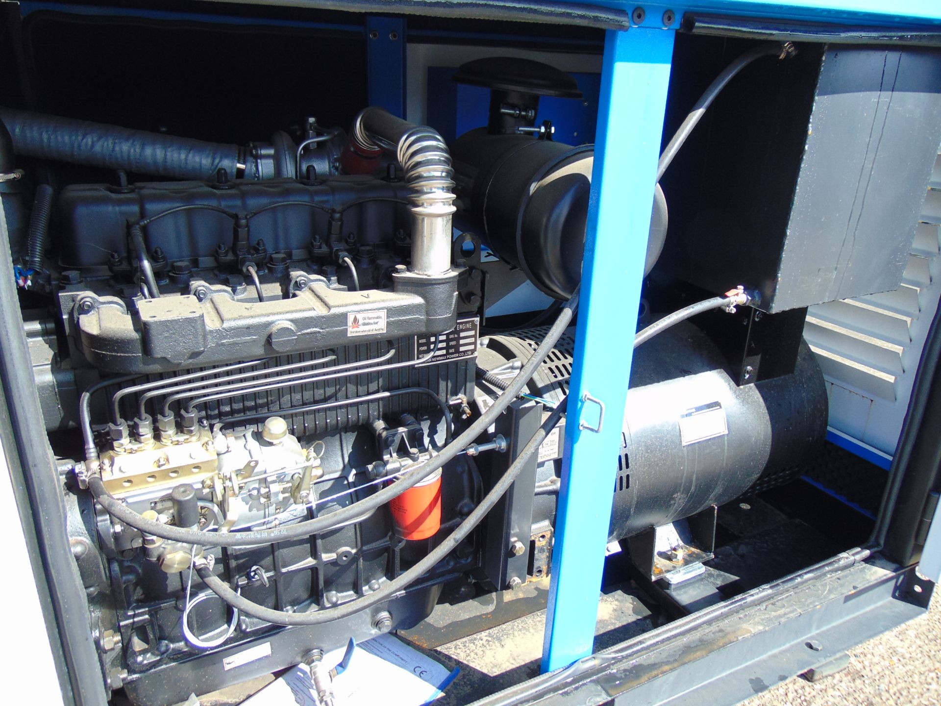 UNISSUED 70 KVA 3 Phase Silent Diesel Generator Set - Image 6 of 17