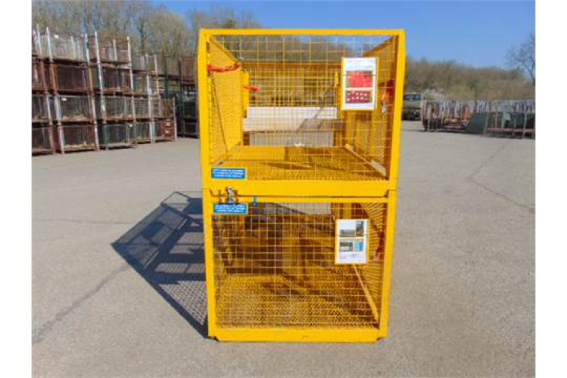 Drop Side Cage Pallet / Triple Stillage Assy - Image 8 of 18