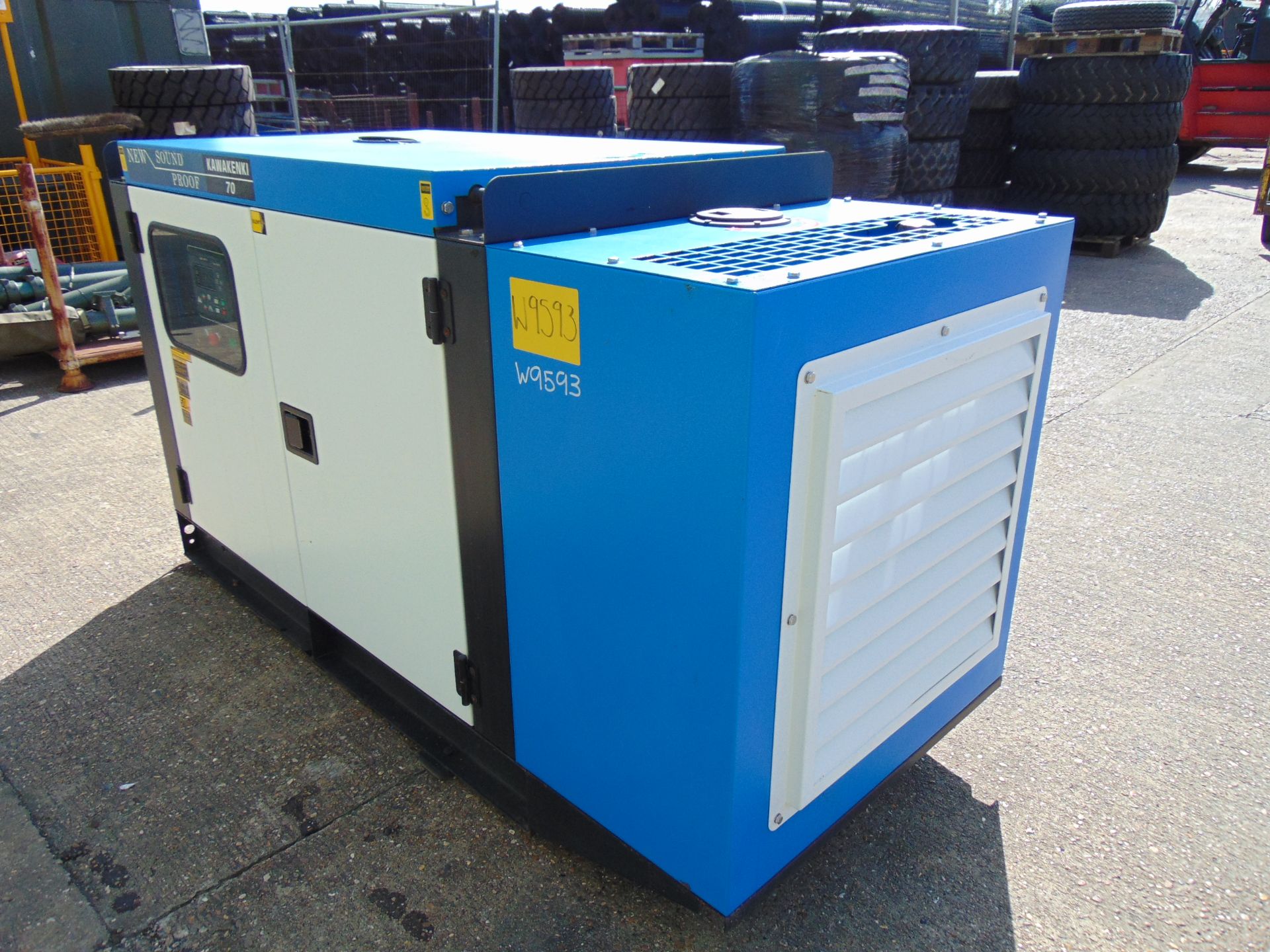 UNISSUED 70 KVA 3 Phase Silent Diesel Generator Set - Image 6 of 17