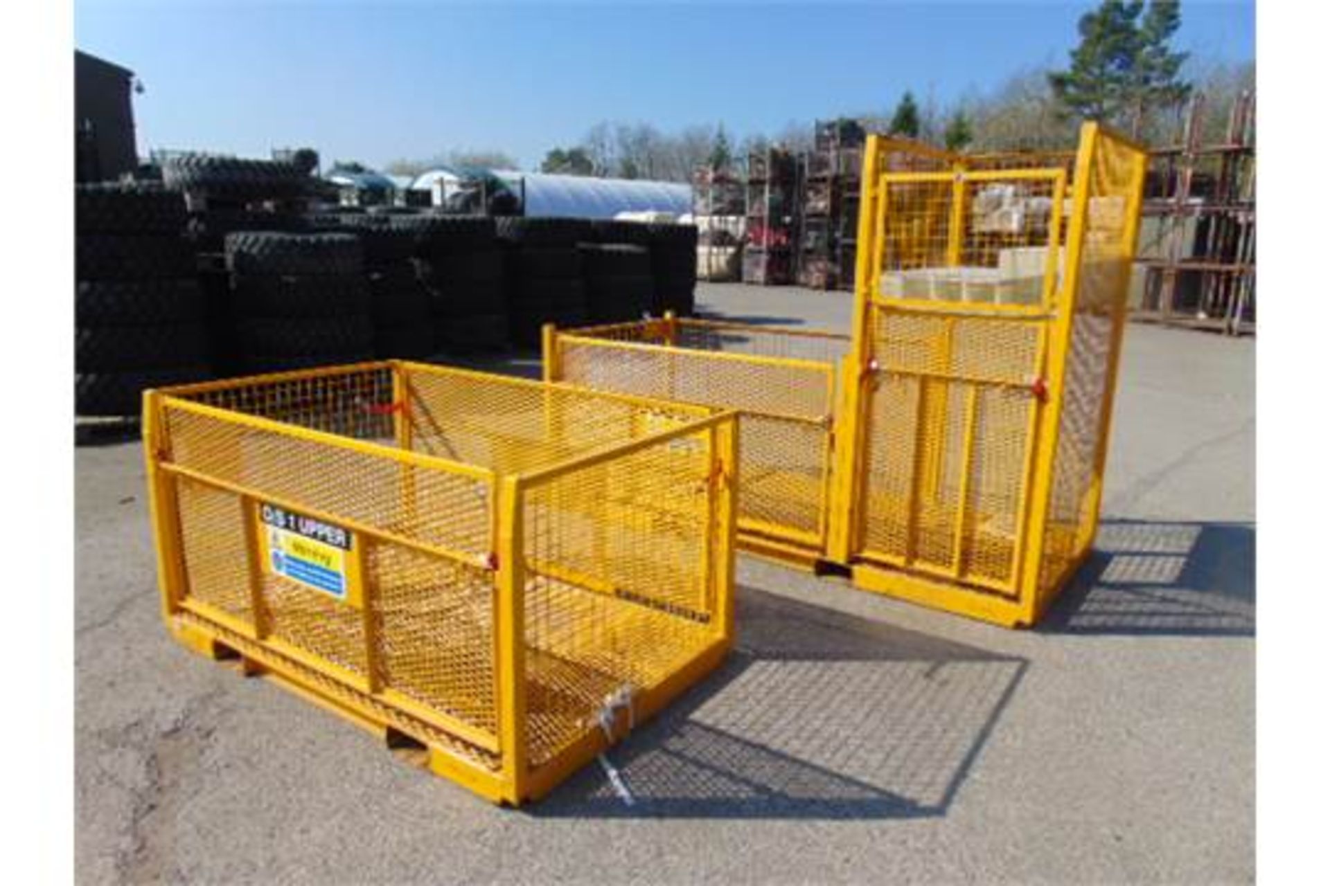 Drop Side Cage Pallet / Triple Stillage Assy - Image 9 of 18