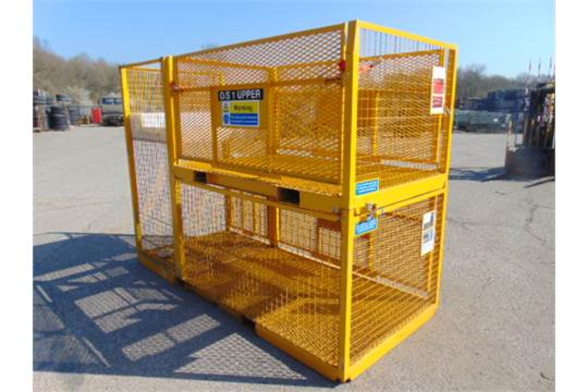 Drop Side Cage Pallet / Triple Stillage Assy - Image 7 of 18