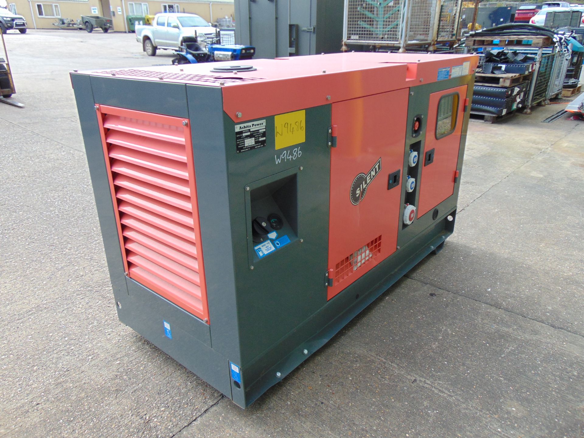 UNISSUED 50 KVA 3 Phase Silent Diesel Generator Set - Image 4 of 19