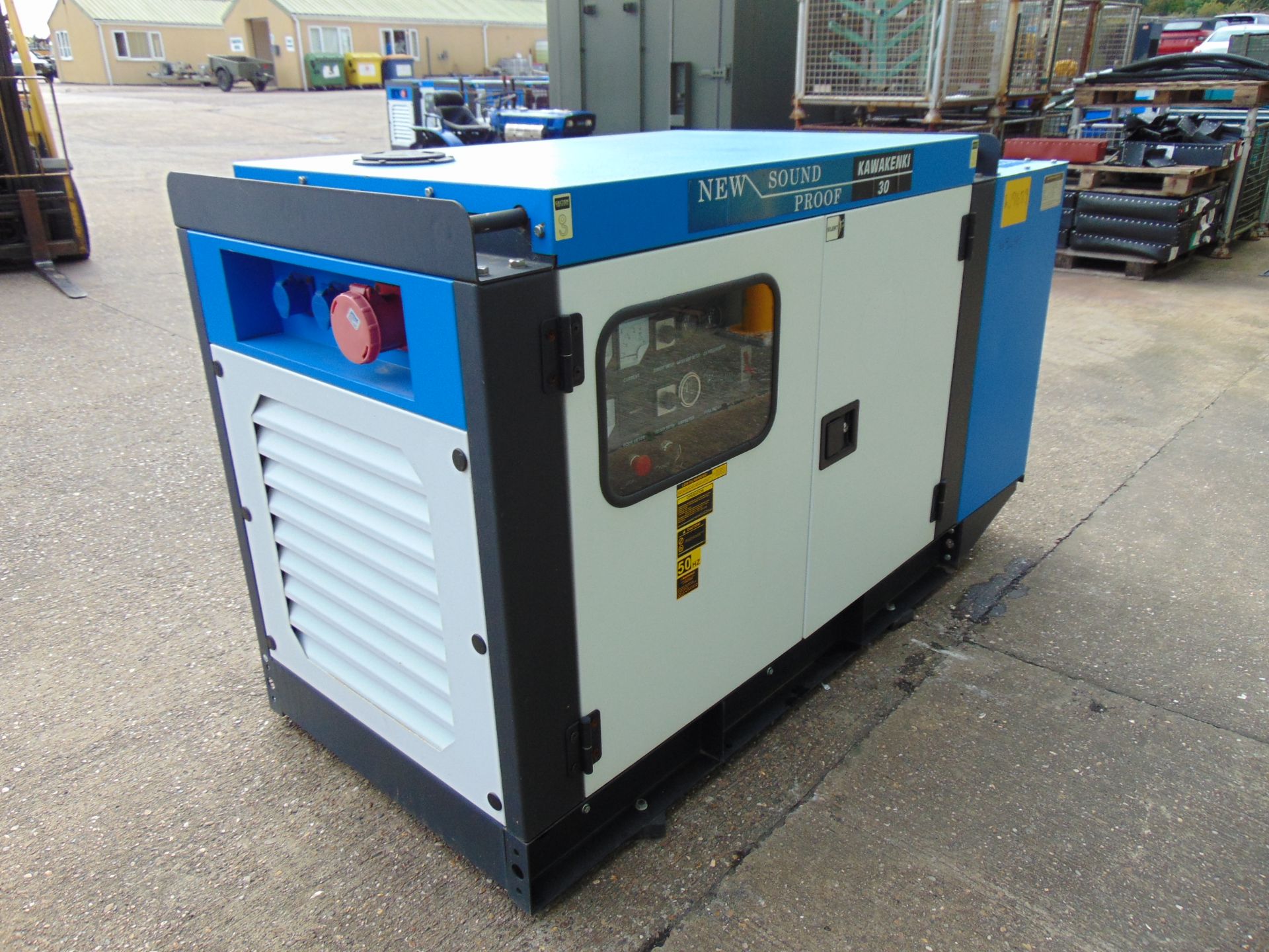 UNISSUED 30 KVA 3 Phase Silent Diesel Generator Set - Bild 5 aus 16