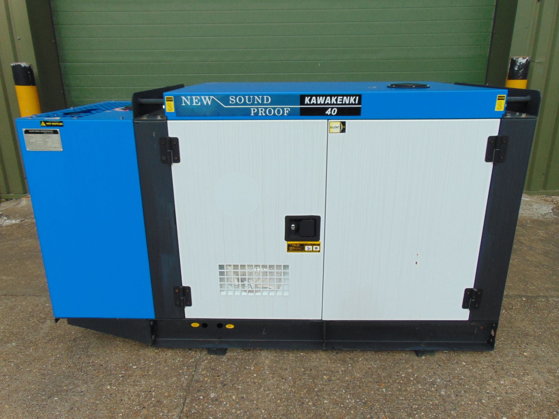 UNISSUED 40 KVA 3 Phase Silent Diesel Generator Set