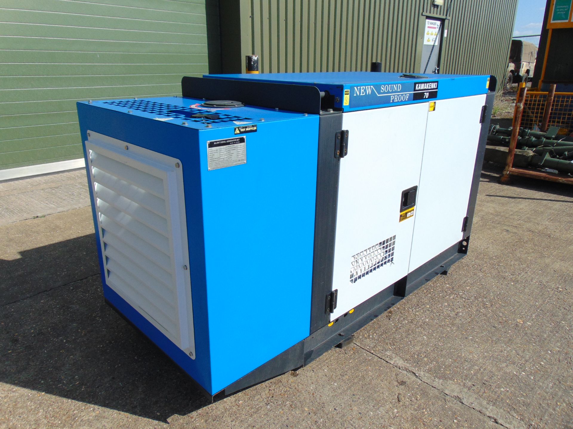 UNISSUED 70 KVA 3 Phase Silent Diesel Generator Set - Image 2 of 17