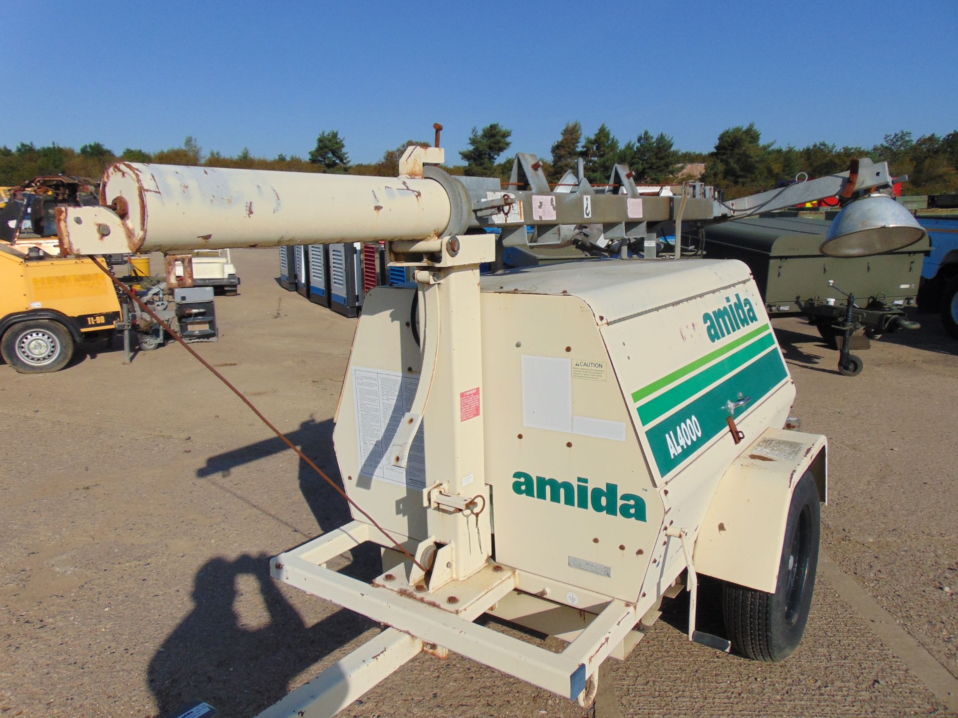 Amida AL4000 Trailer Mounted Lighting Tower - Image 9 of 16