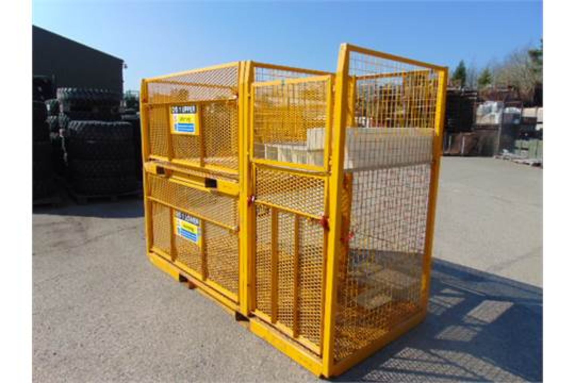 Drop Side Cage Pallet / Triple Stillage Assy - Image 3 of 18