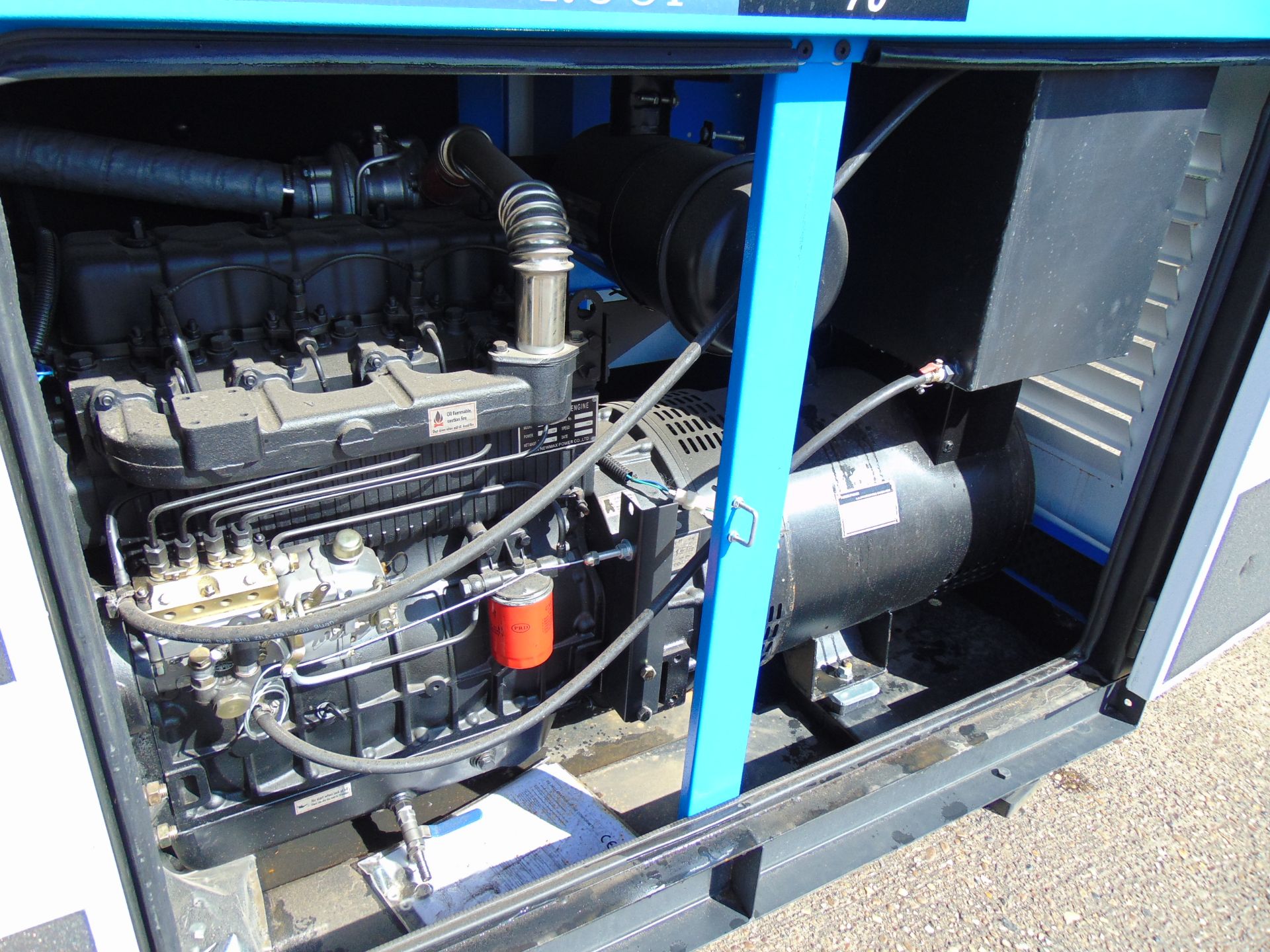 UNISSUED 70 KVA 3 Phase Silent Diesel Generator Set - Image 8 of 17