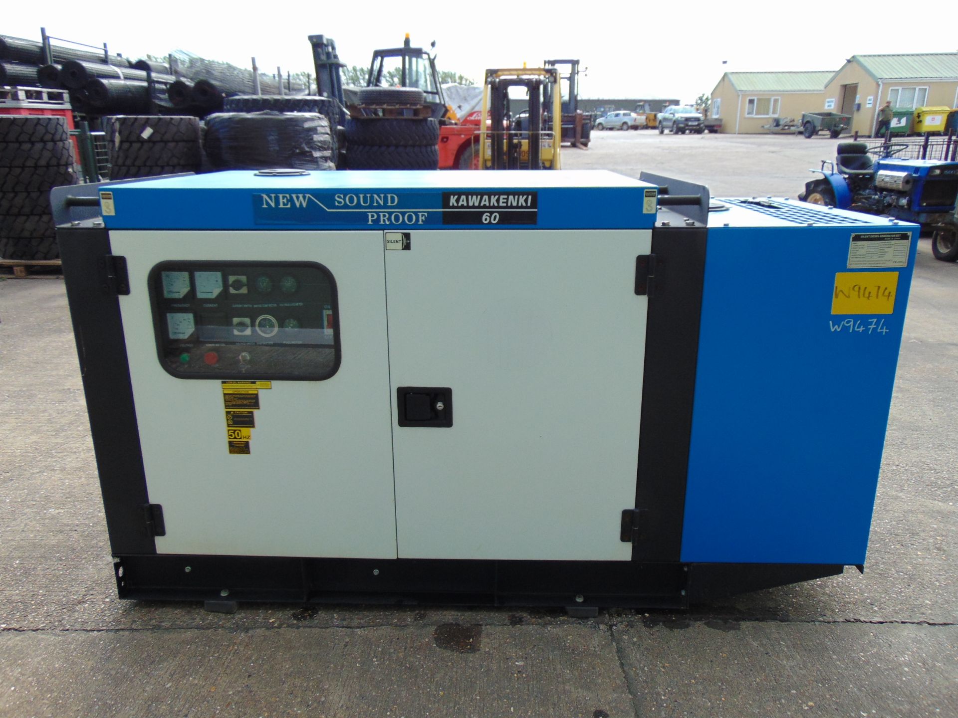 UNISSUED 60 KVA 3 Phase Silent Diesel Generator Set - Image 5 of 16