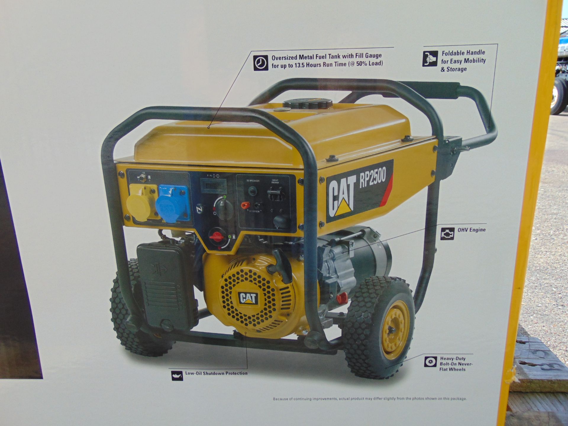 UNISSUED Caterpillar RP2500 Industrial Petrol Generator - Image 7 of 14