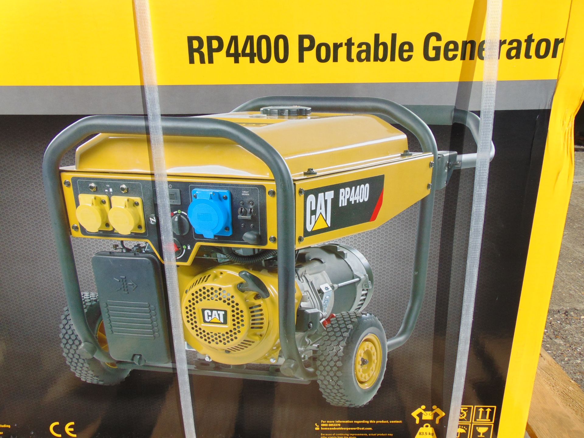 UNISSUED Caterpillar RP4400 Industrial Petrol Generator Set - Image 2 of 17