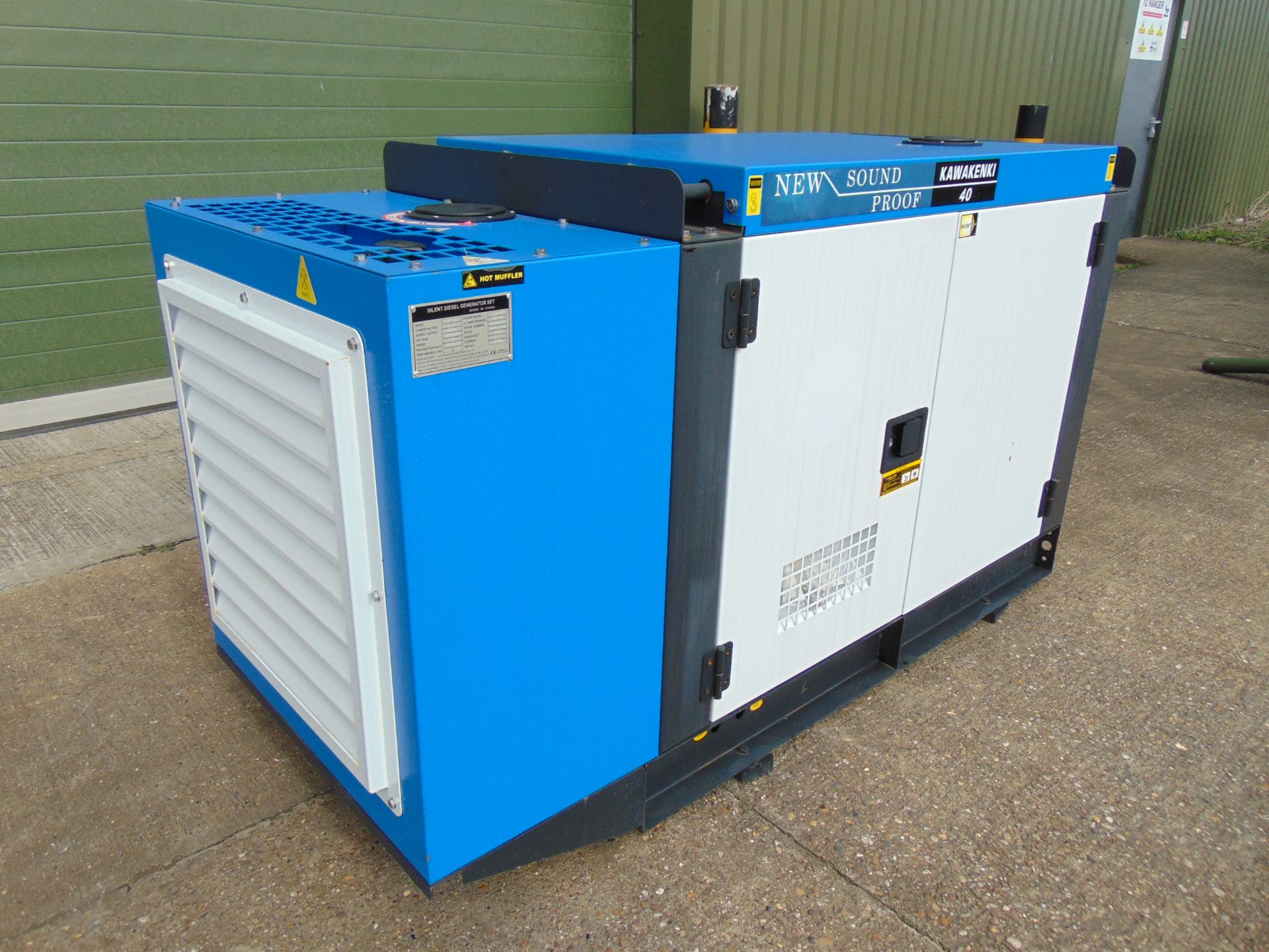 UNISSUED 40 KVA 3 Phase Silent Diesel Generator Set - Image 2 of 18