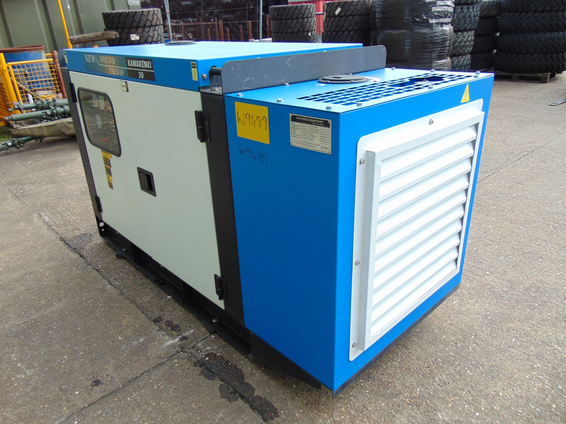 UNISSUED 30 KVA 3 Phase Silent Diesel Generator Set - Bild 7 aus 16