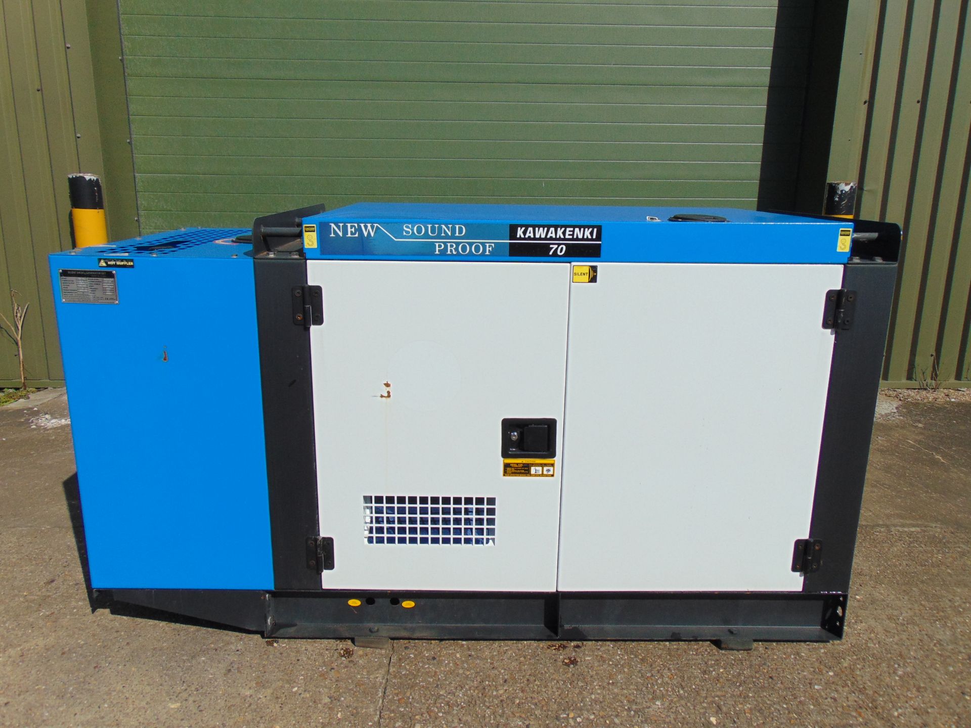 UNISSUED 70 KVA 3 Phase Silent Diesel Generator Set