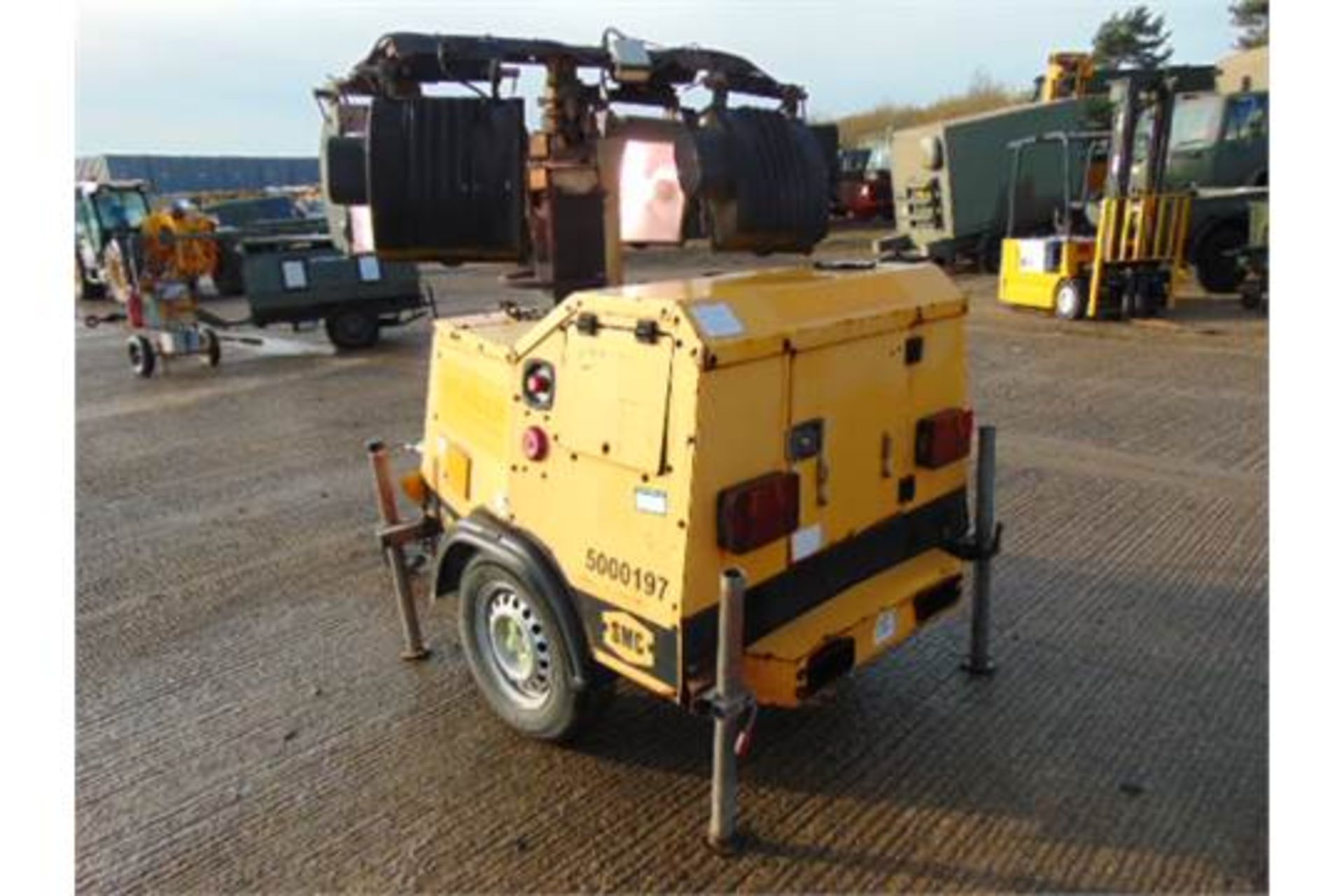 SMC TL90 Perkins Diesel Powered Trailer Mounted Lighting Tower - Image 5 of 18