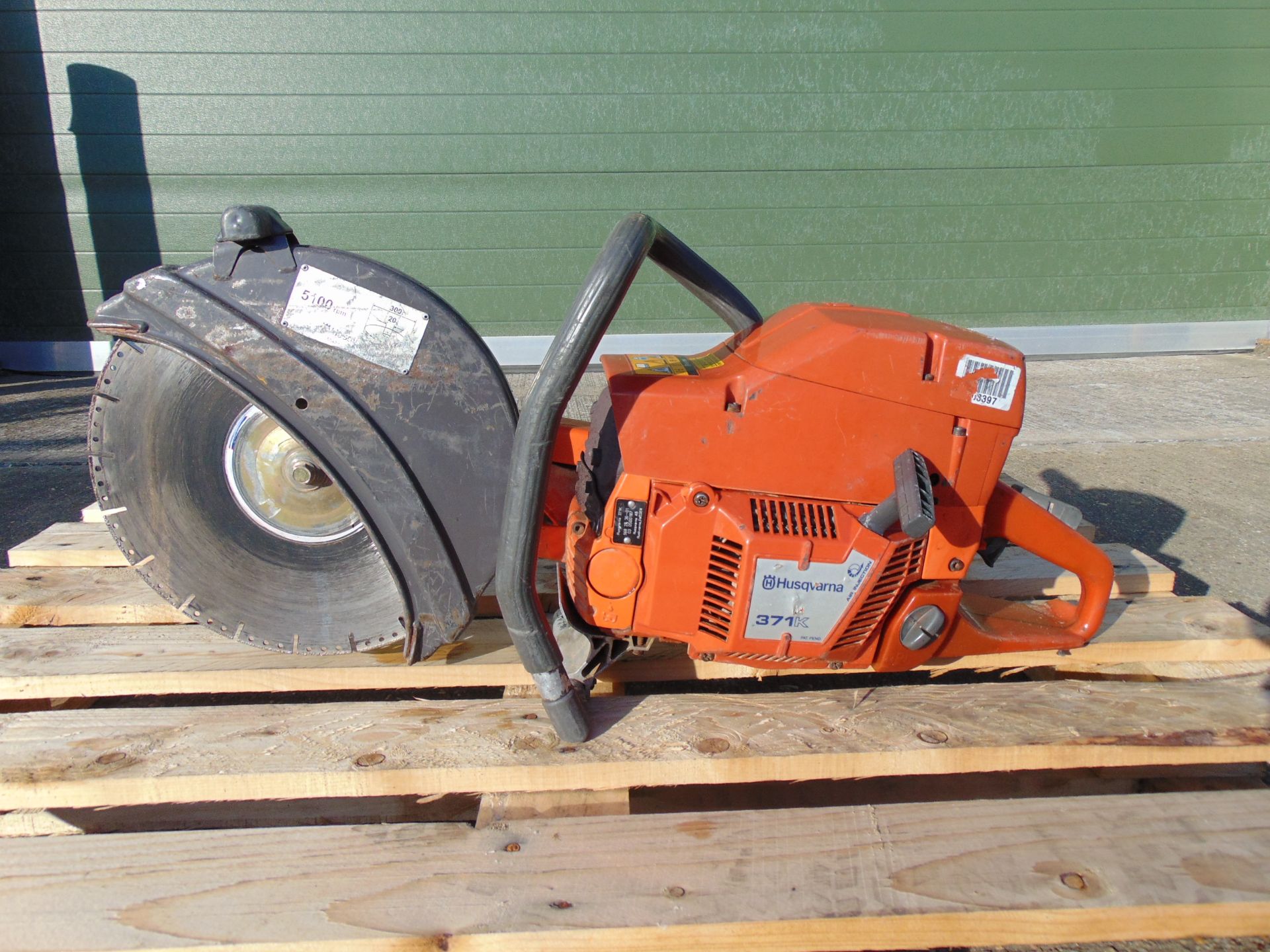 Husqvarna 371K Petrol Disc Cutter