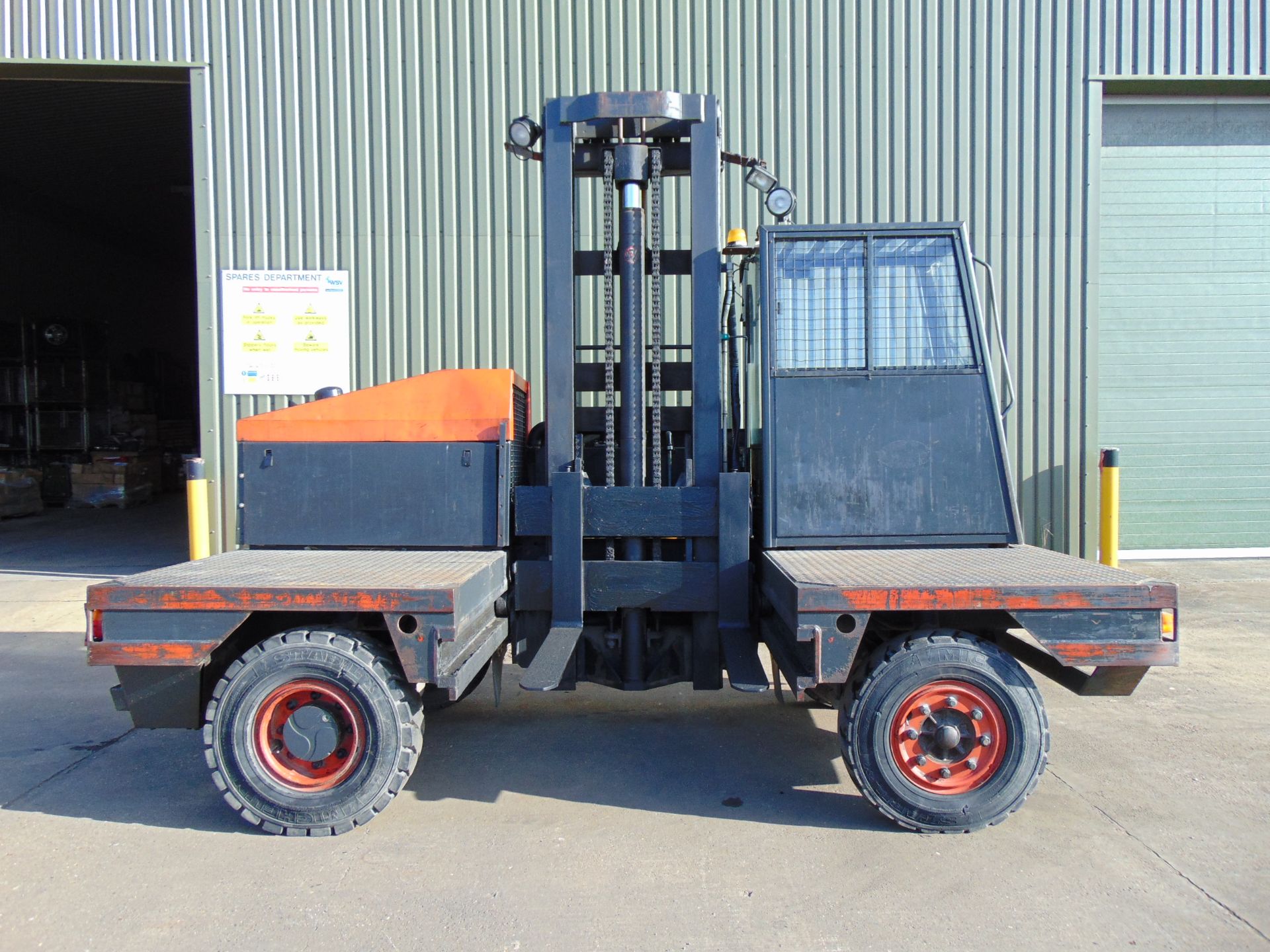 Linde S50 Sideloader Diesel Forklift - Image 7 of 22