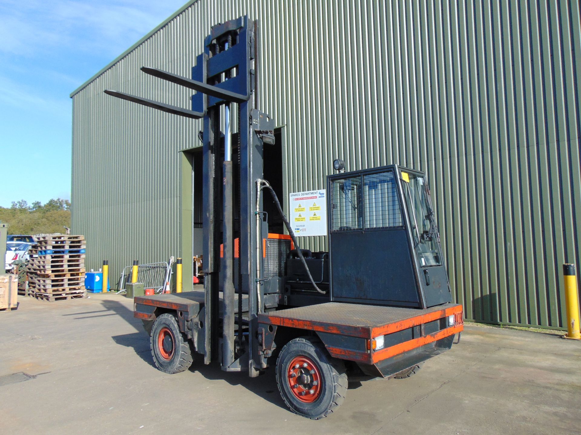 Linde S50 Sideloader Diesel Forklift - Image 15 of 22